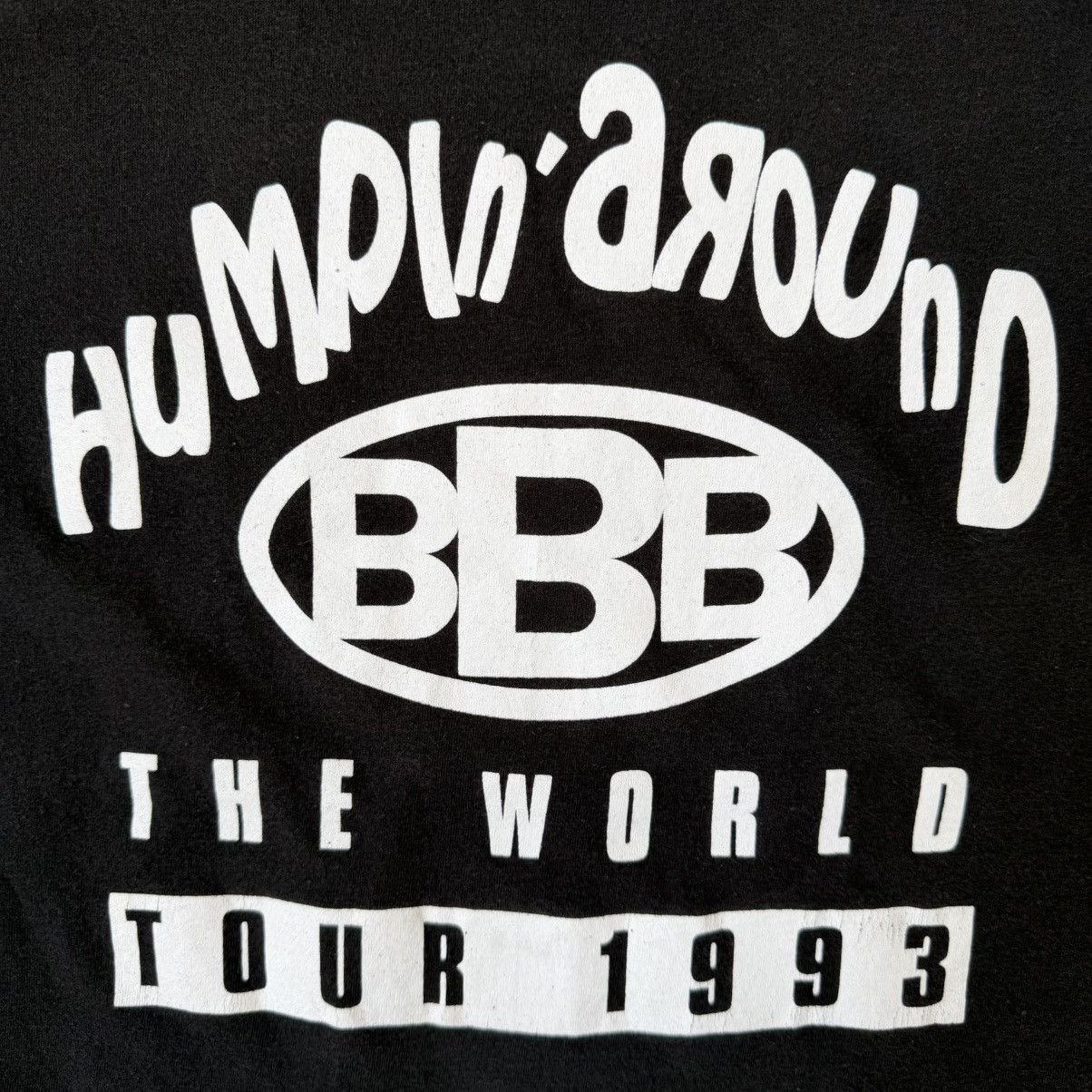 Band Tees 90s Bobby Brown “Humpin’Around” tour 1993 Hiphop tee Size US L / EU 52-54 / 3 - 4 Thumbnail