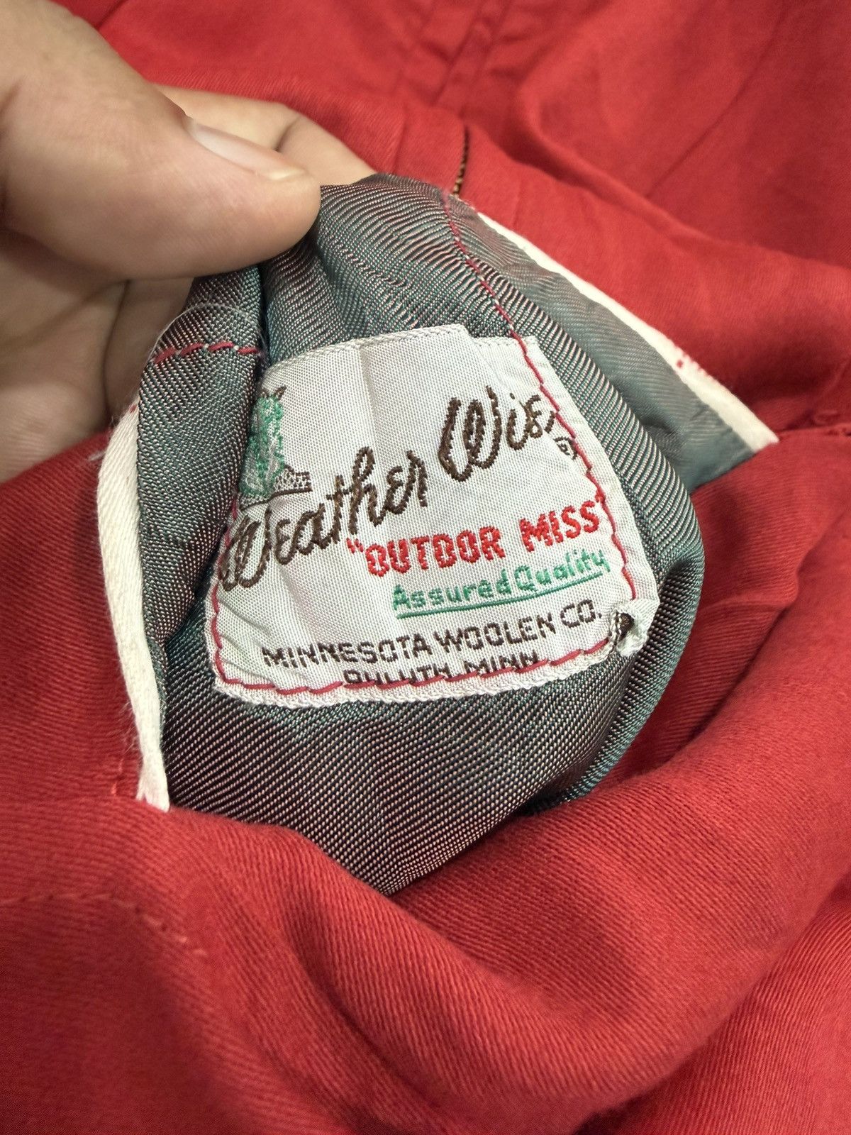 Vintage CONMAR ZIPPER REVERSIBLE RAYON JACKET WEATHER WISE RARE Size M / US 6-8 / IT 42-44 - 10 Thumbnail