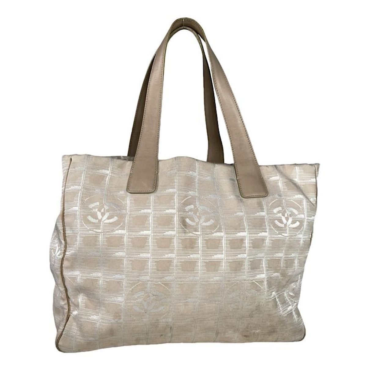 Chanel Grand shopping Beige Polyester Handbag Size ONE SIZE - 1 Thumbnail