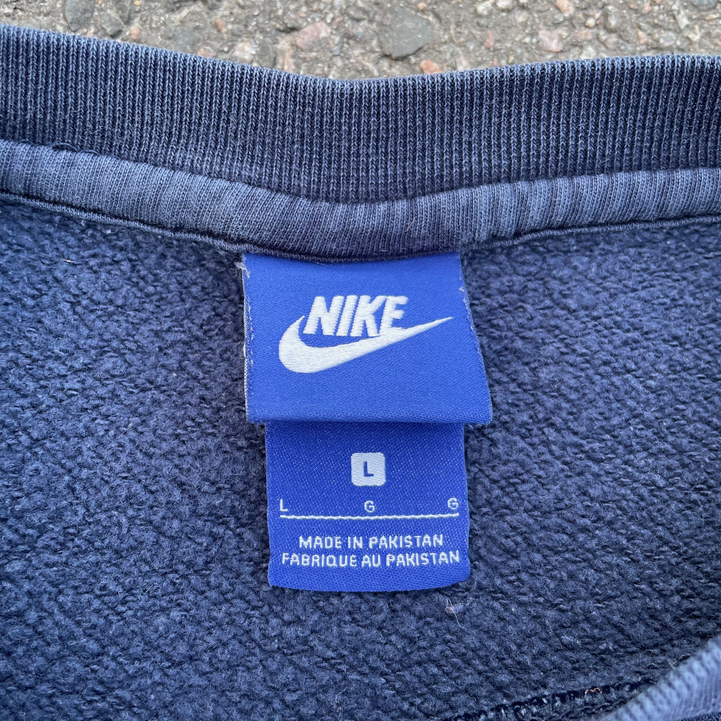 Nike × Vintage Nike sweatshirt custom hand printed tiger y2k art animal Size US L / EU 52-54 / 3 - 7 Thumbnail