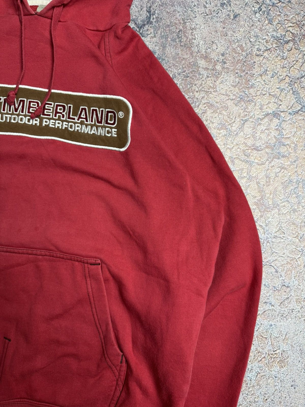 Timberland × Vintage TIMBERLAND VINTAGE BIG LOGO HOODIE Size US S / EU 44-46 / 1 - 4 Thumbnail