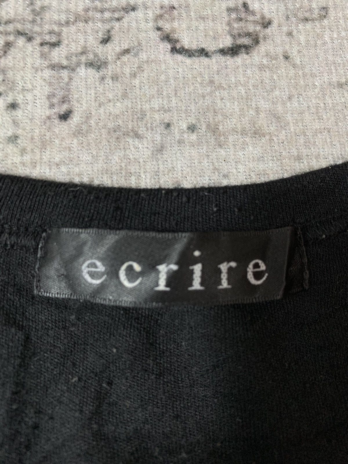 If Six Was Nine × Vintage Japanese Gothic Ecrire Punk Rock Tshirt Size US M / EU 48-50 / 2 - 3 Thumbnail