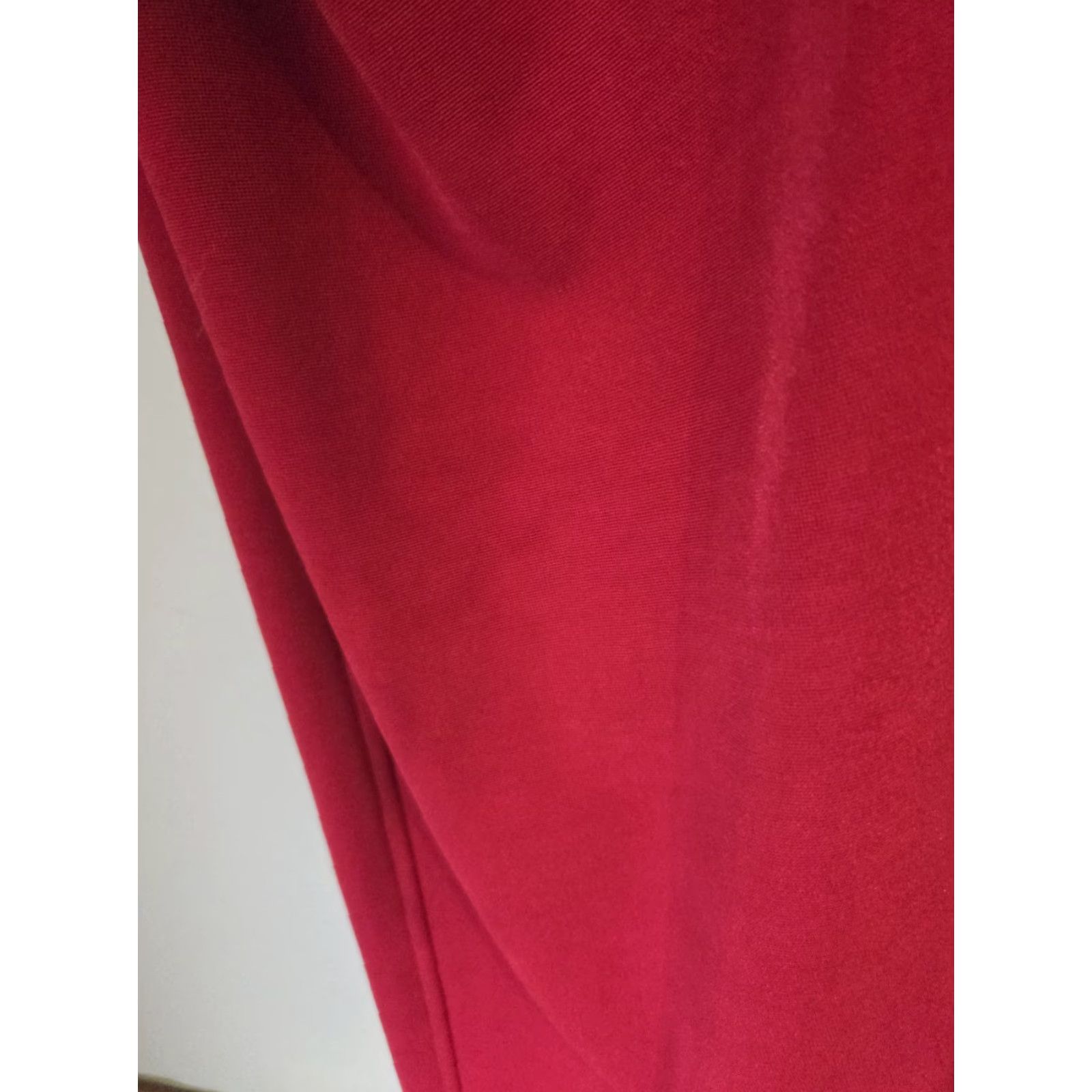 Vintage VINTAGE Spiegel Ebony Style Asian Look Sheath Dress Size 8 Red 1980s Women’s/ Womens Dress Size M / US 6-8 / IT 42-44 - 6 Thumbnail