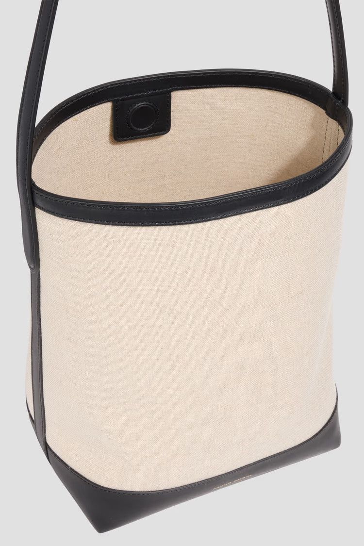 Mansur Gavriel os11x0326 Size: OS / Everyday Cabas Tote Bag in Black/Beige Size ONE SIZE - 5 Thumbnail