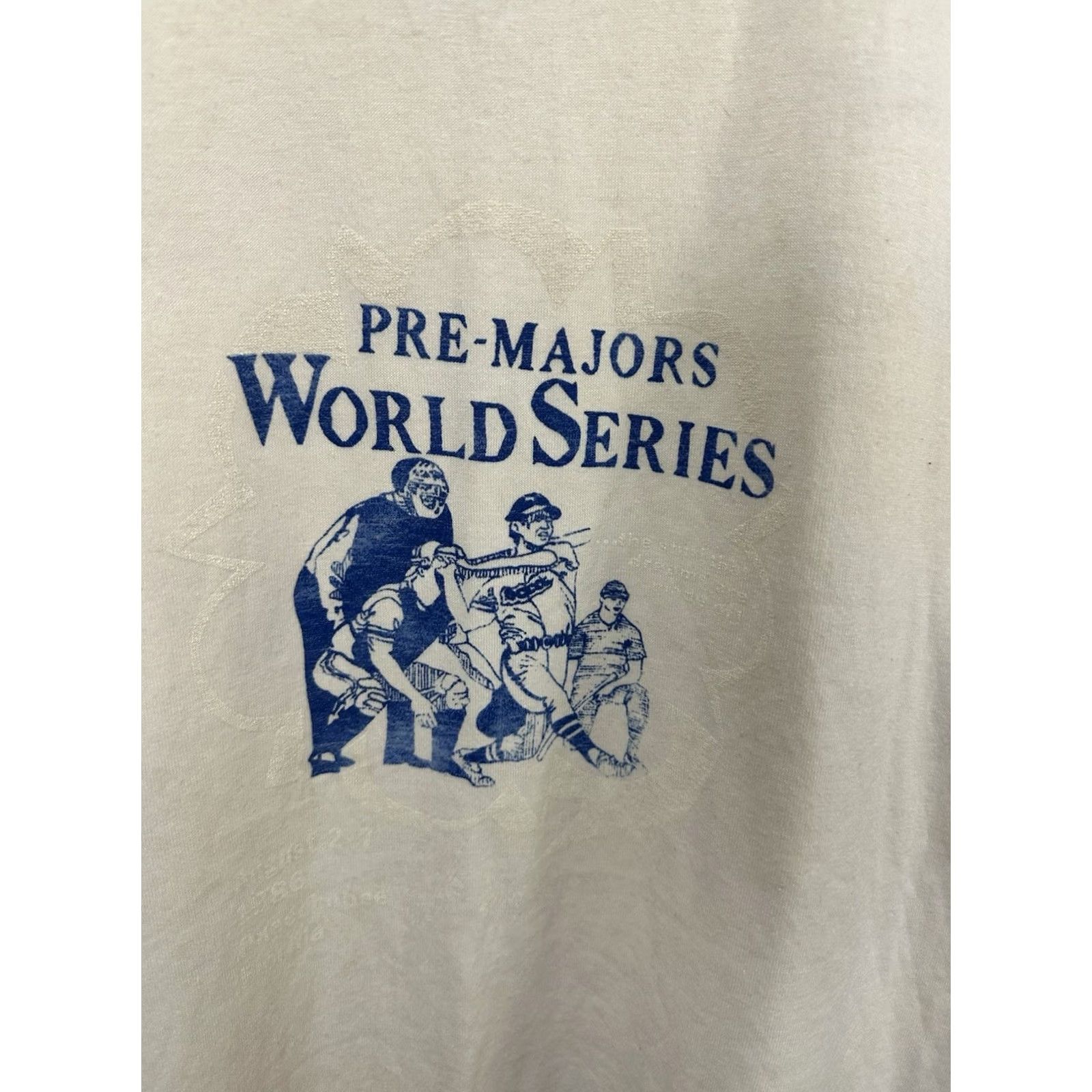 Jerzees VTG 80s Pre-Majors World Series Baseball Paper Thin Worn Burnout T-Shirt L Nike Shirt Mens Crewneck Crewneck? Size US L / EU 52-54 / 3 - 3 Thumbnail