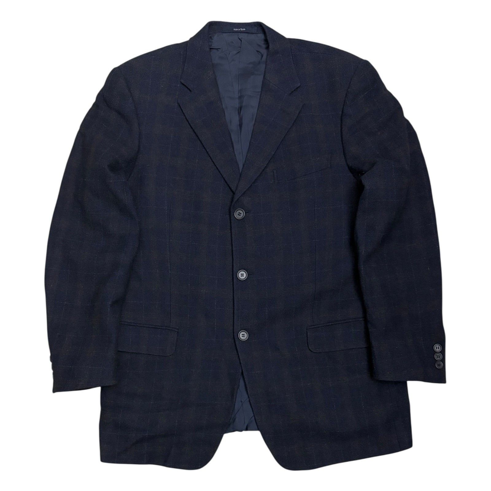 Ermenegildo Zegna $4000 ZEGNA Luxury Designer Plaid WOOL Blazer Jacket 44R Size 44R - 1 Thumbnail