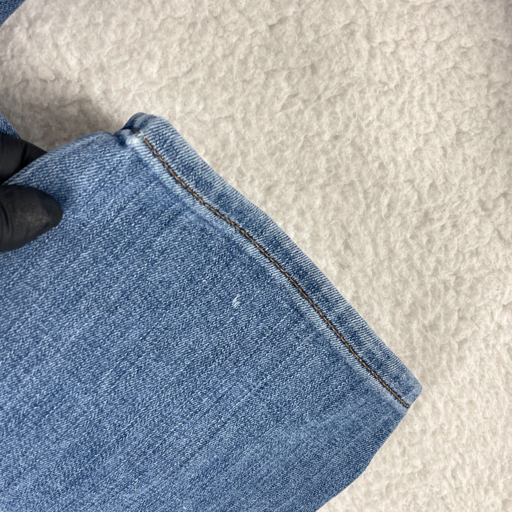 Madewell Madewell Jeans Womens Size 26 Pull On Straight Leg Blue Denim High-Rise Casual Jeans Size 26" / US 2 / IT 38 - 7 Thumbnail