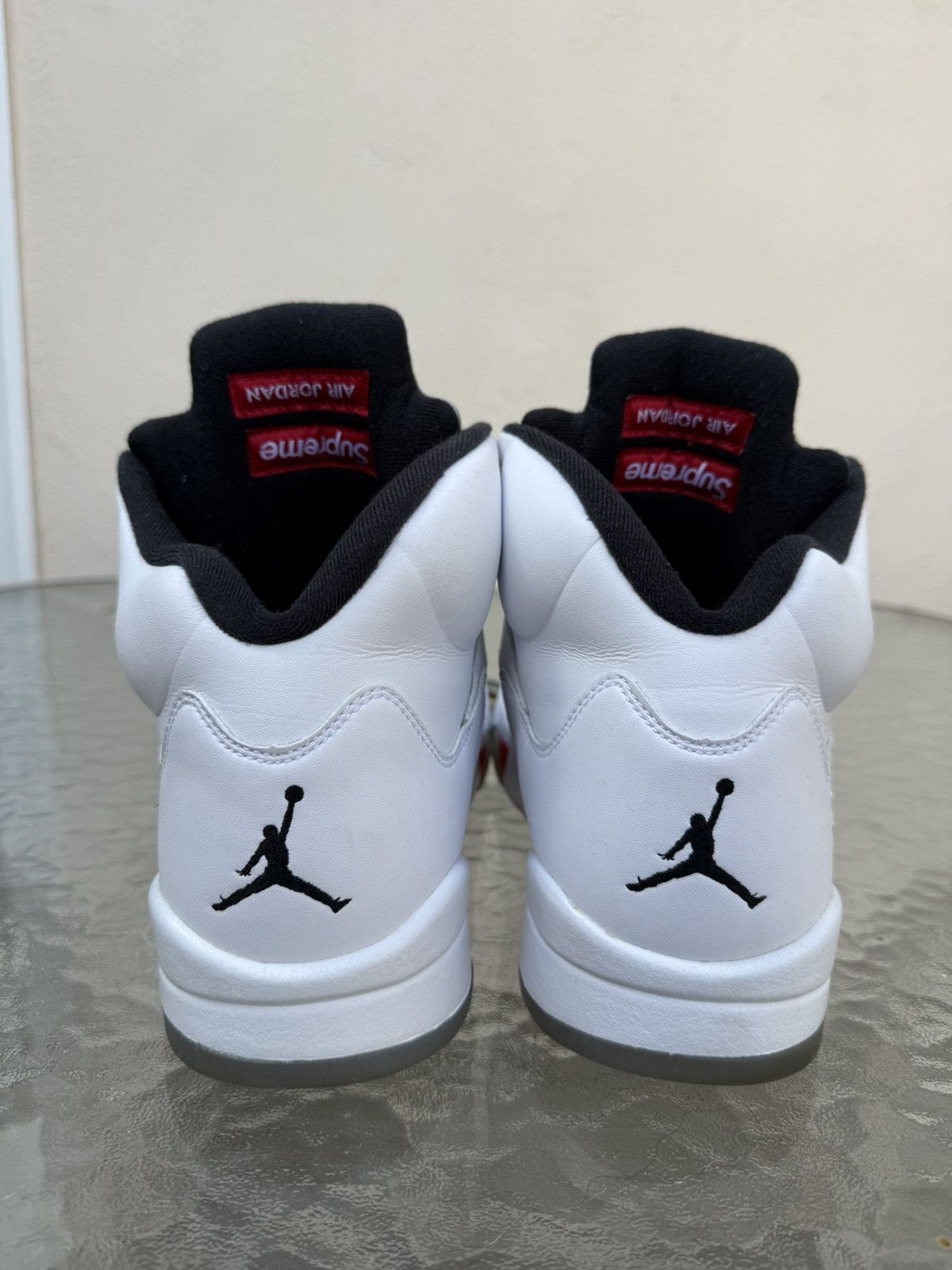 Jordan Brand × Supreme Air Jordan 5 Retro Supreme 94 White Size US 14 / EU 47 - 2 Thumbnail