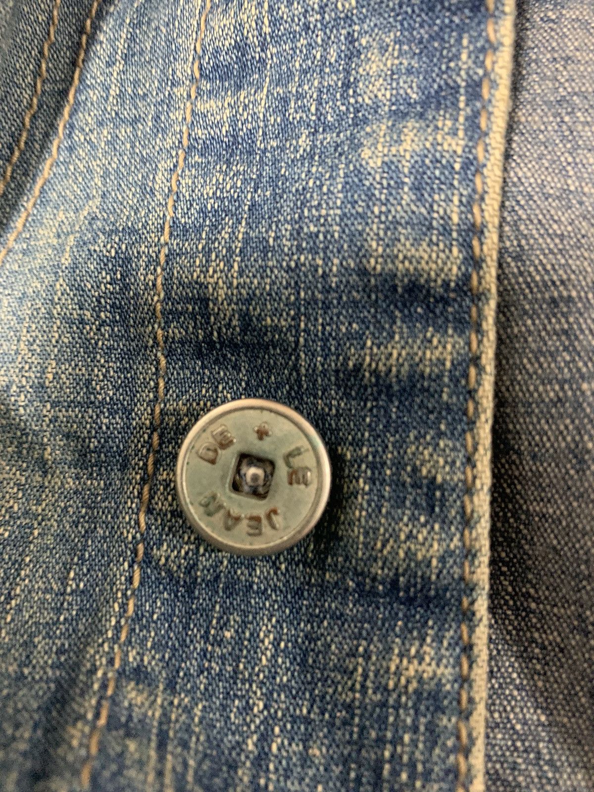 Marithe + Francois Girbaud Marithe Francois Girbaud Denim Jacket Size S / US 4 / IT 40 - 6 Thumbnail