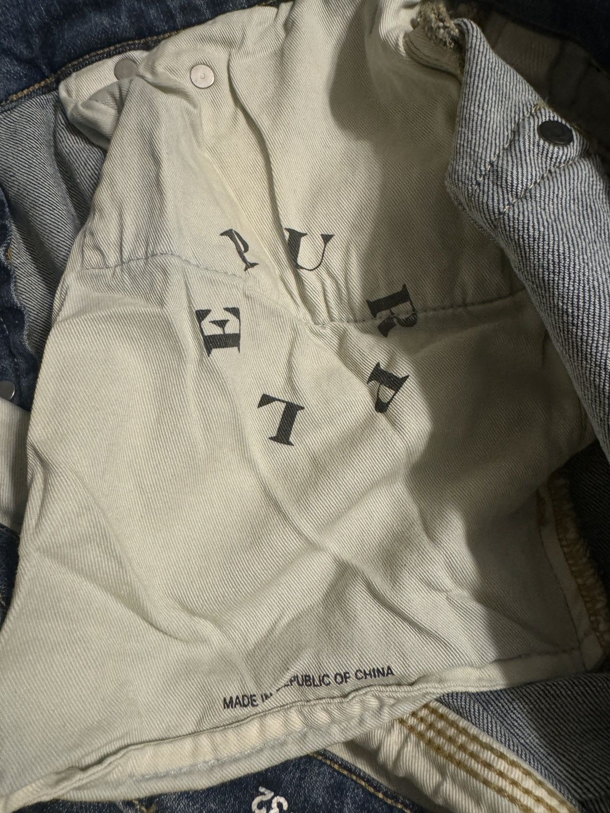 Purple × Purple Brand PURPLE- P001- Mechanic Vintage Indigo Size US 32 / EU 48 - 13 Thumbnail
