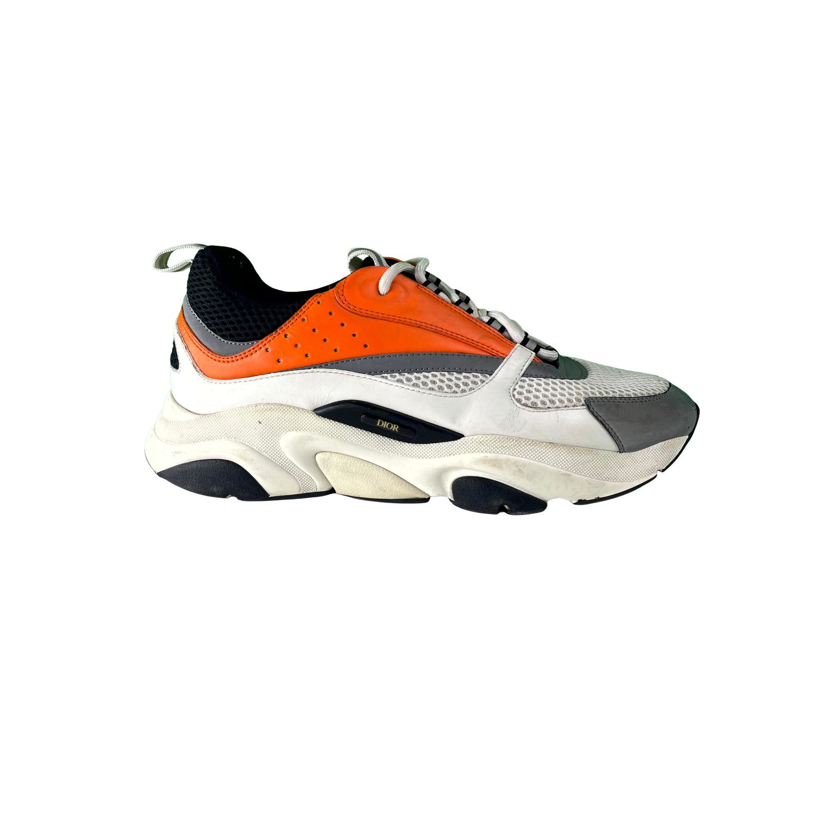 Dior Dior B22 White & Orange Sneakers Size US 12 / EU 45 - 1 Thumbnail
