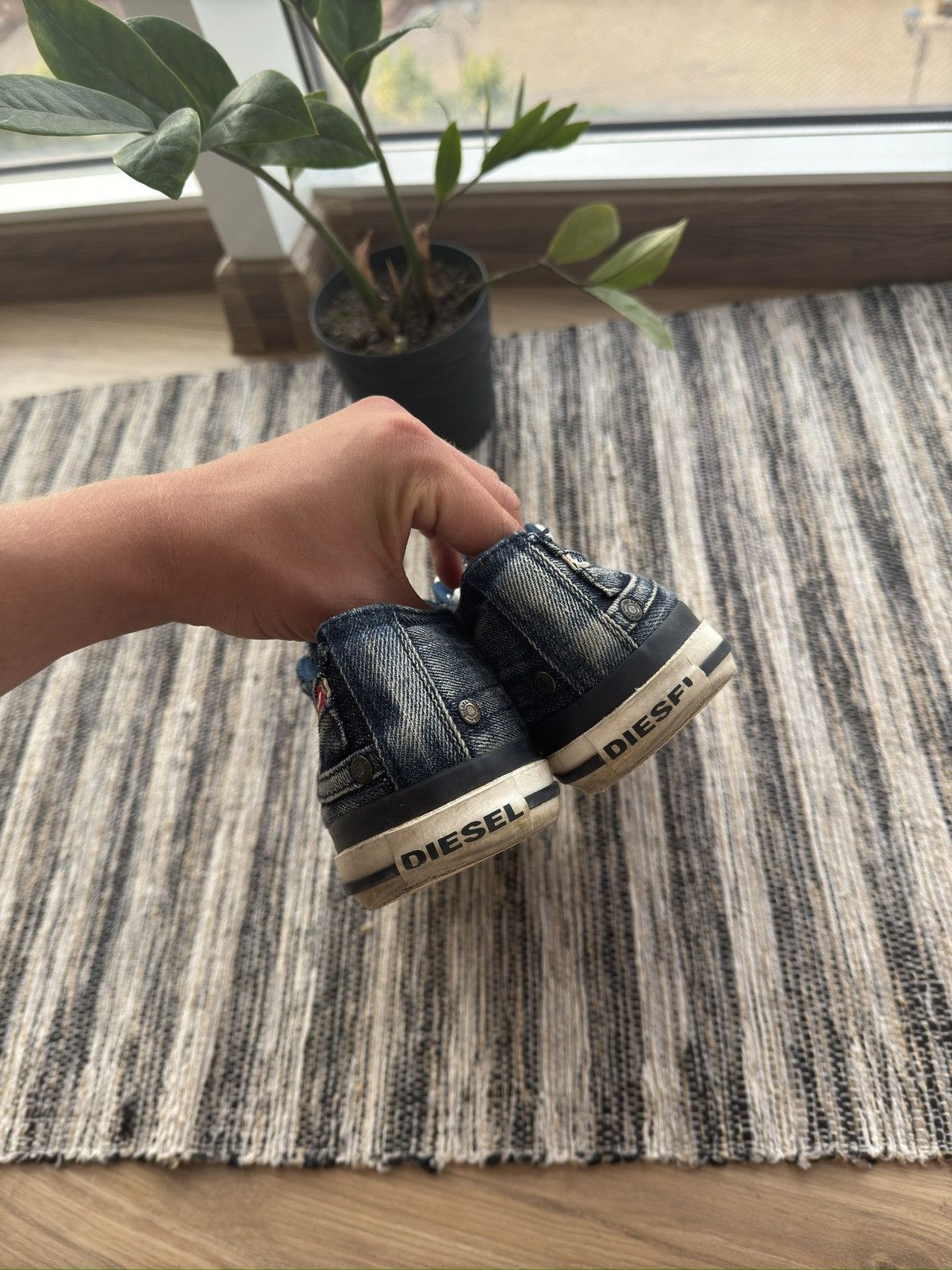 Diesel Vintage Diesel Y2K denim jeans sneakers shoes Size US 6 / EU 39 - 8 Thumbnail
