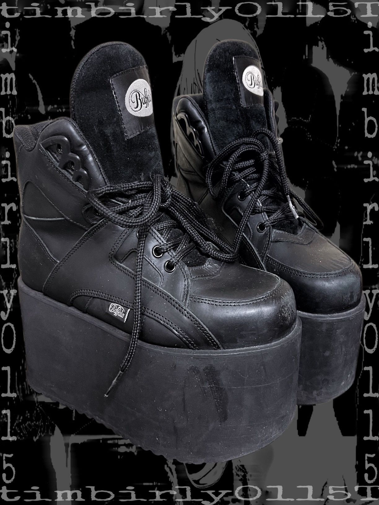 Buffalo London Buffalo London 2003-2015 big platform tower boots Size US 8 / EU 41 - 3 Thumbnail