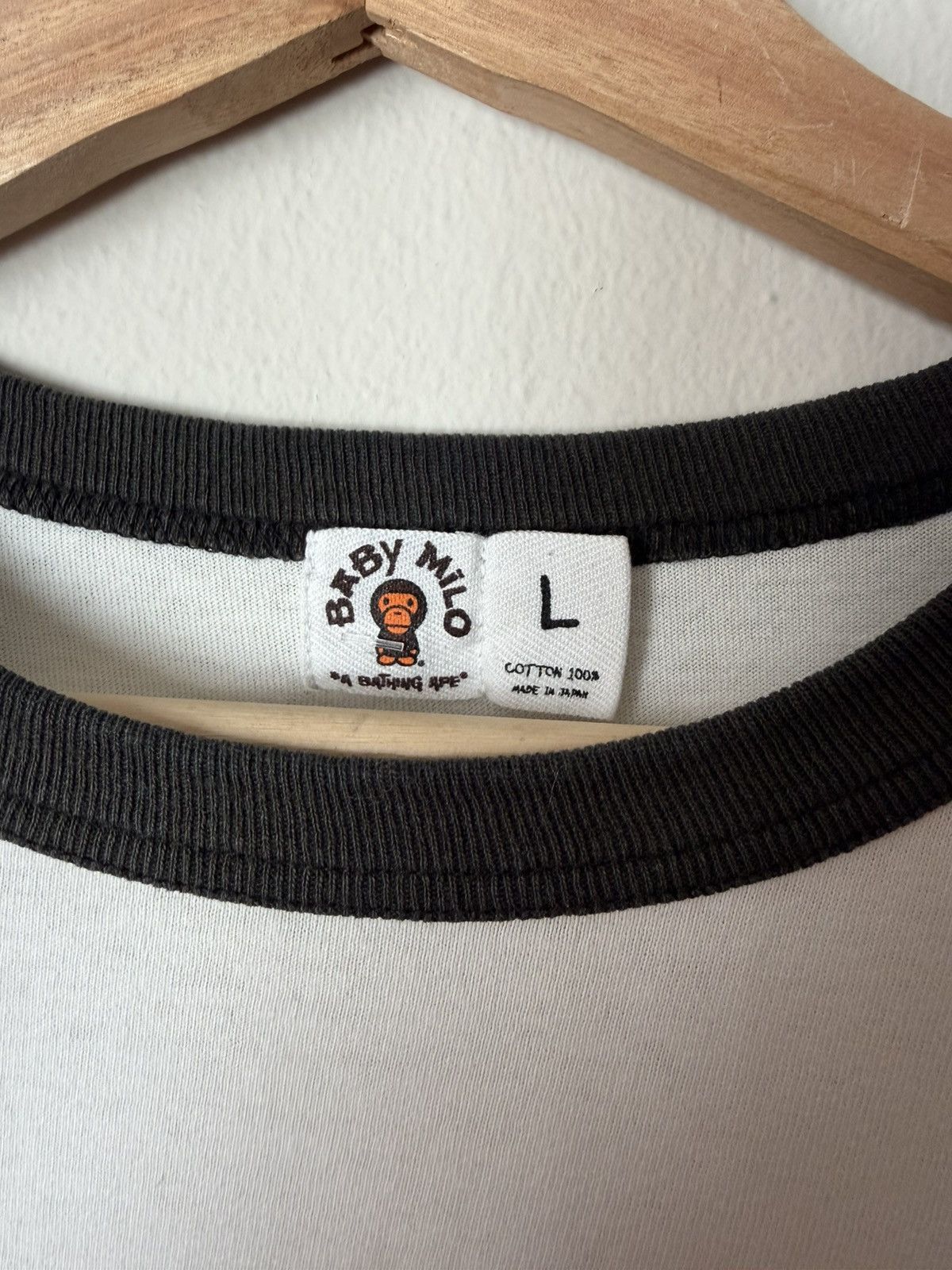 Bape × Kaws Vintage Kaws x Bape Baby Milo T Shirt Sz L Made in Japan Size US L / EU 52-54 / 3 - 3 Thumbnail