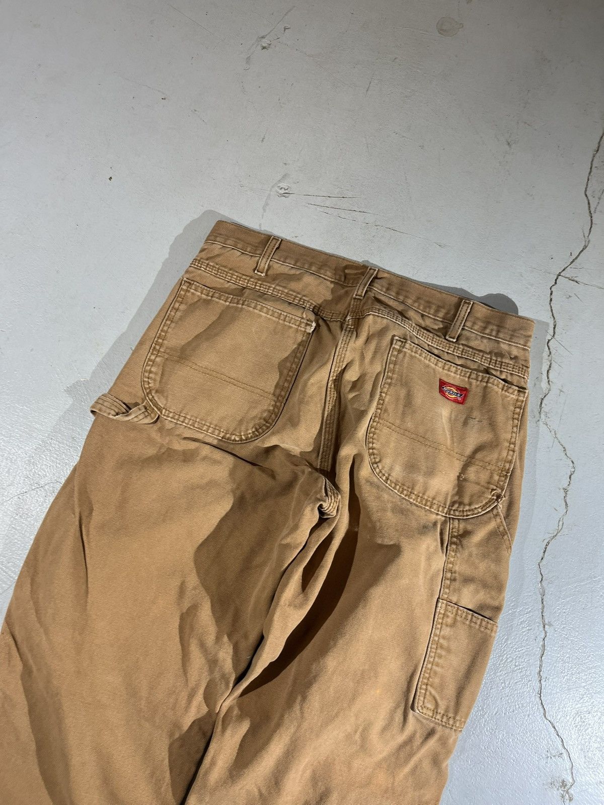 Dickies Dickies vintage brown 90s wide leg carpenter pants Size US 34 / EU 50 - 4 Thumbnail