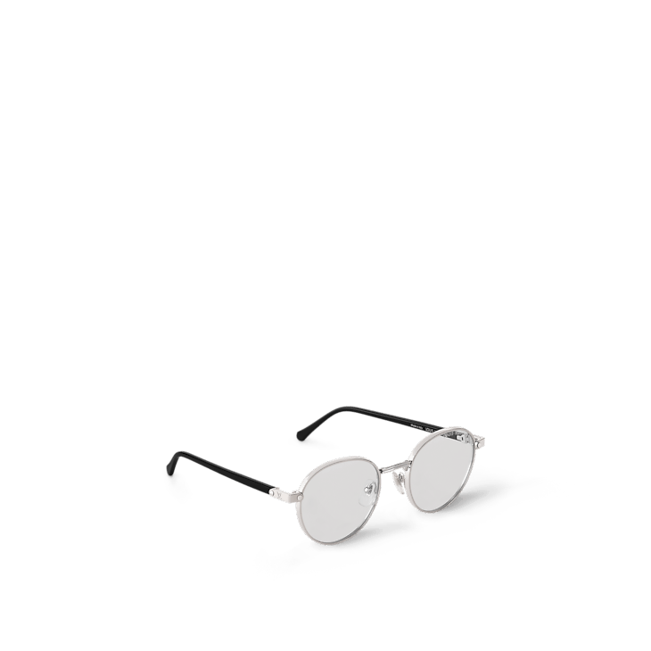 Louis Vuitton LV Signature Round Anti-Blue Light Glasses Size ONE SIZE - 3 Thumbnail