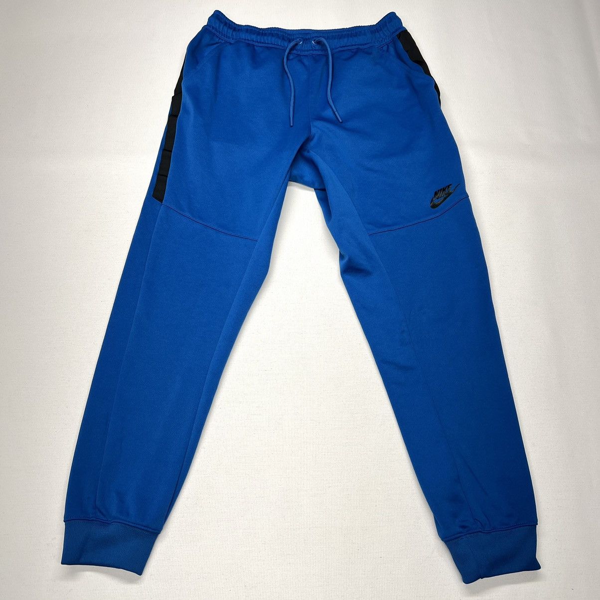 Nike Nike Sweatpants Blue Joggers Fleece Logo Swoosh Active Size US 30 / EU 46 - 1 Thumbnail
