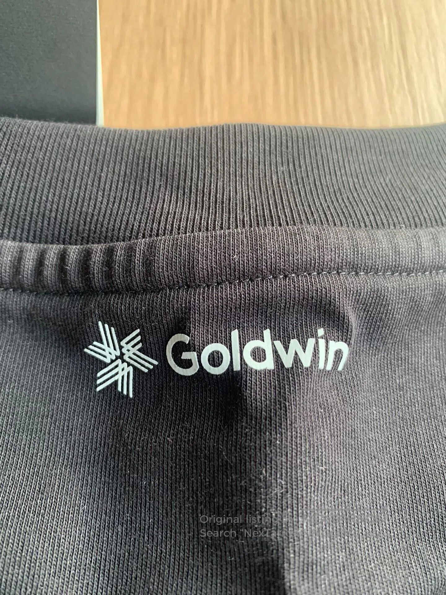 Goldwin black short sleeve t. Size US L / EU 52-54 / 3 - 3 Thumbnail