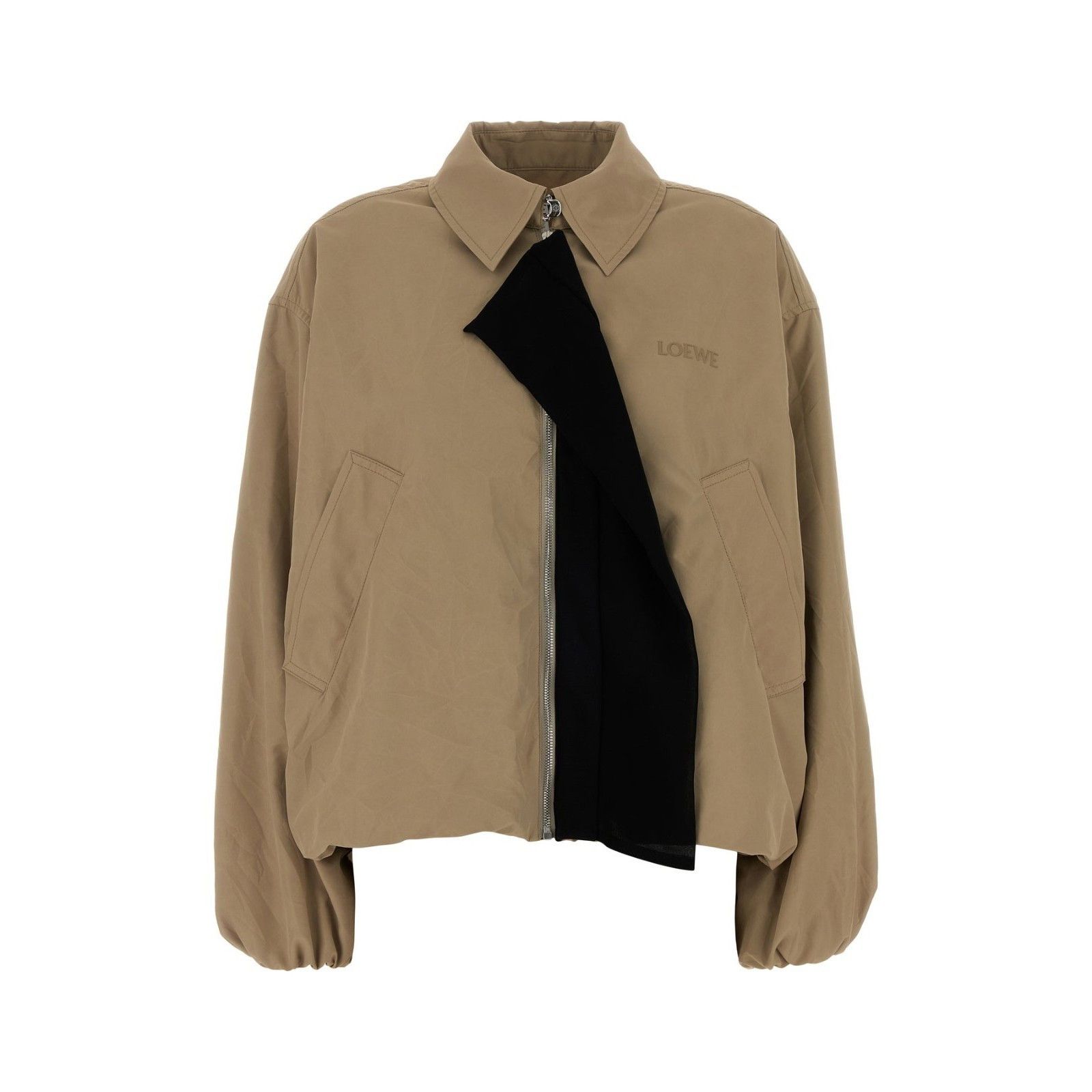 Loewe LOEWE Beige Polyester Jacket New & Authentic (Women's size:8 Size M / US 6-8 / IT 42-44 - 1 Thumbnail