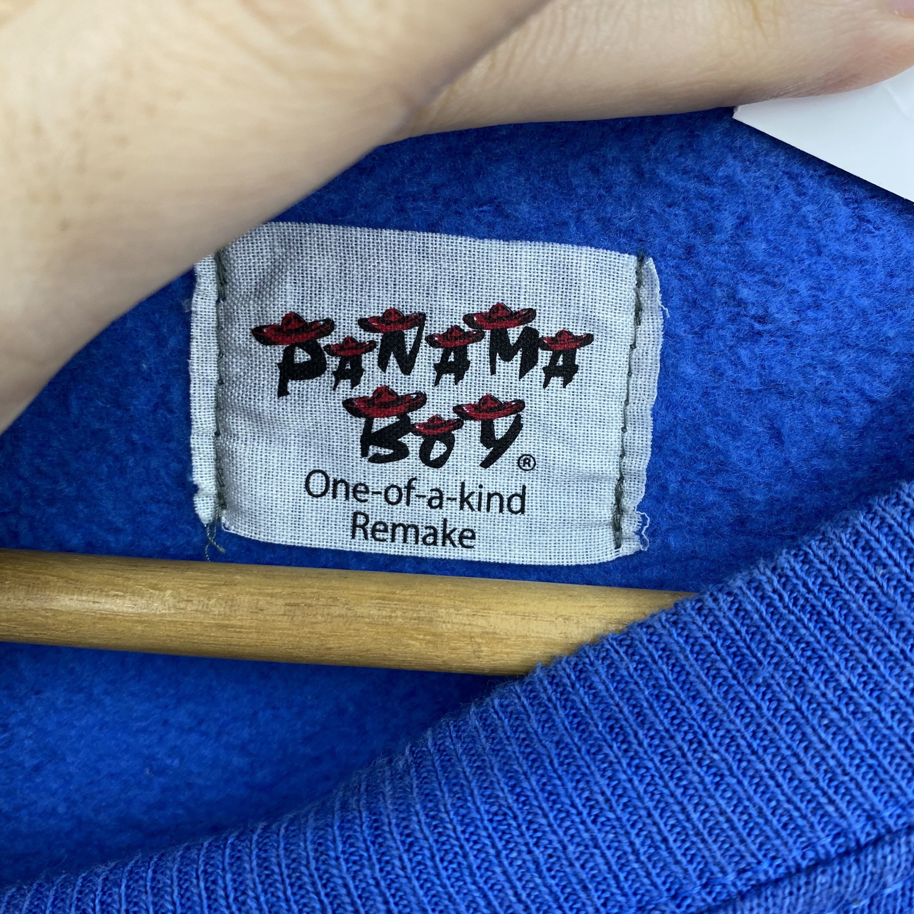 Vintage 90s Remake by Panama Boy Sweatshirt Levi's 501 Patch Sweater Size US XL / EU 56 / 4 - 8 Thumbnail