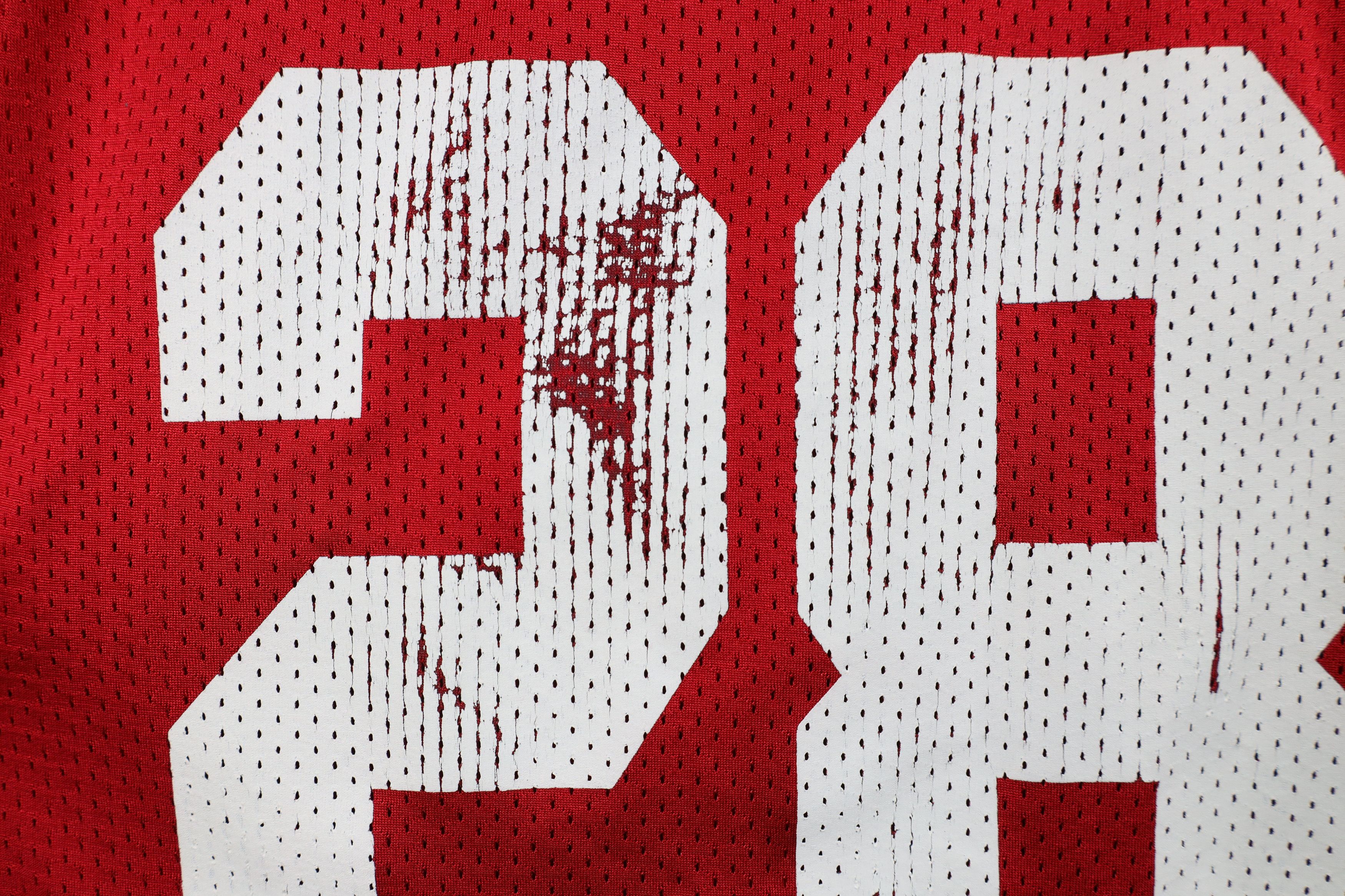 Vintage Vintage Ohio State University Football Jersey Red Mesh #28 Size US XL / EU 56 / 4 - 11 Thumbnail