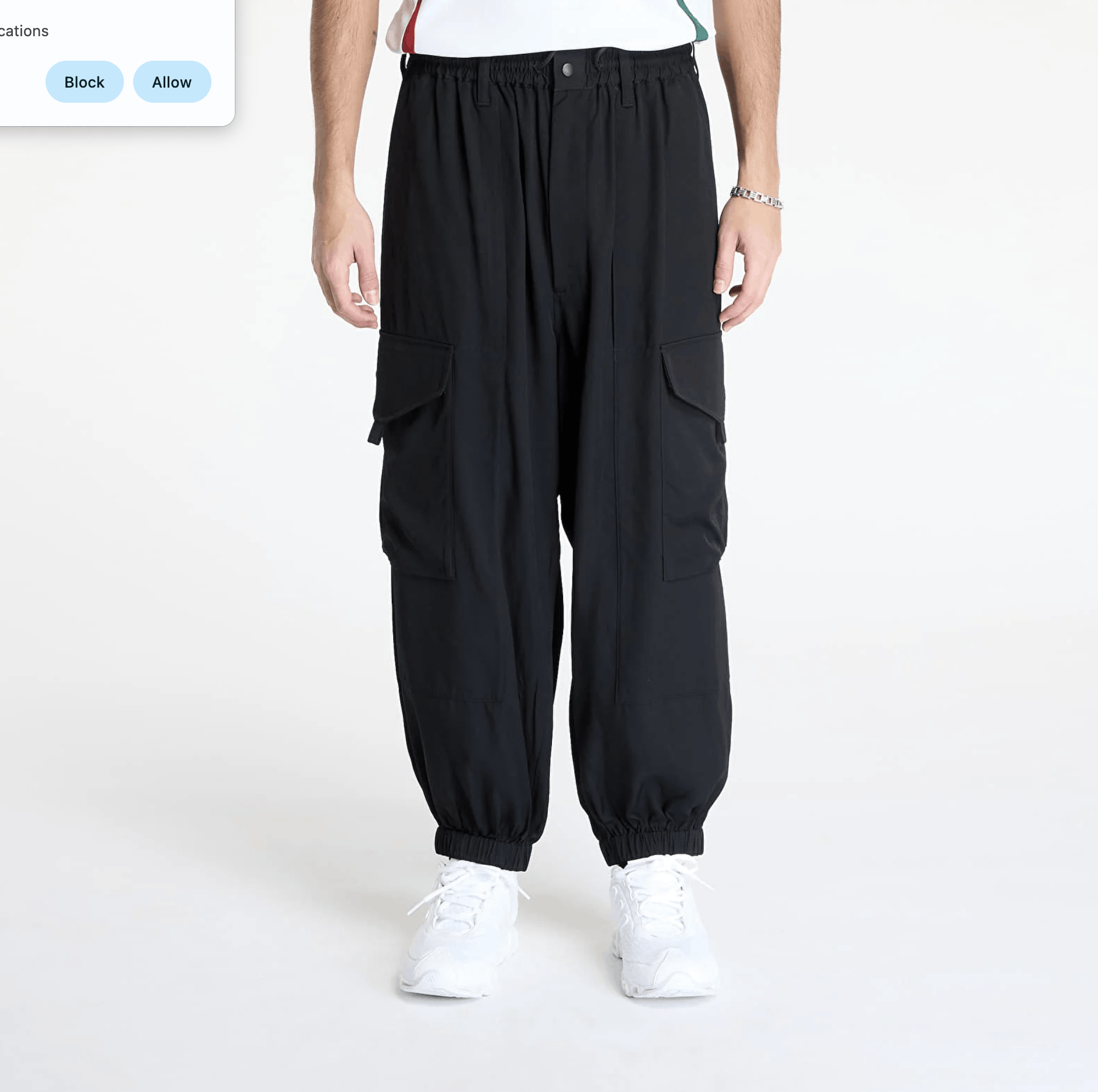 Y-3 Twill Pants Size US 32 / EU 48 - 1 Thumbnail