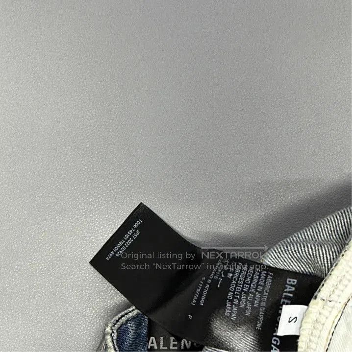 Balenciaga Balenciaga SS23 Ripped Pocket Denim Pants. Size US 27 - 4 Thumbnail