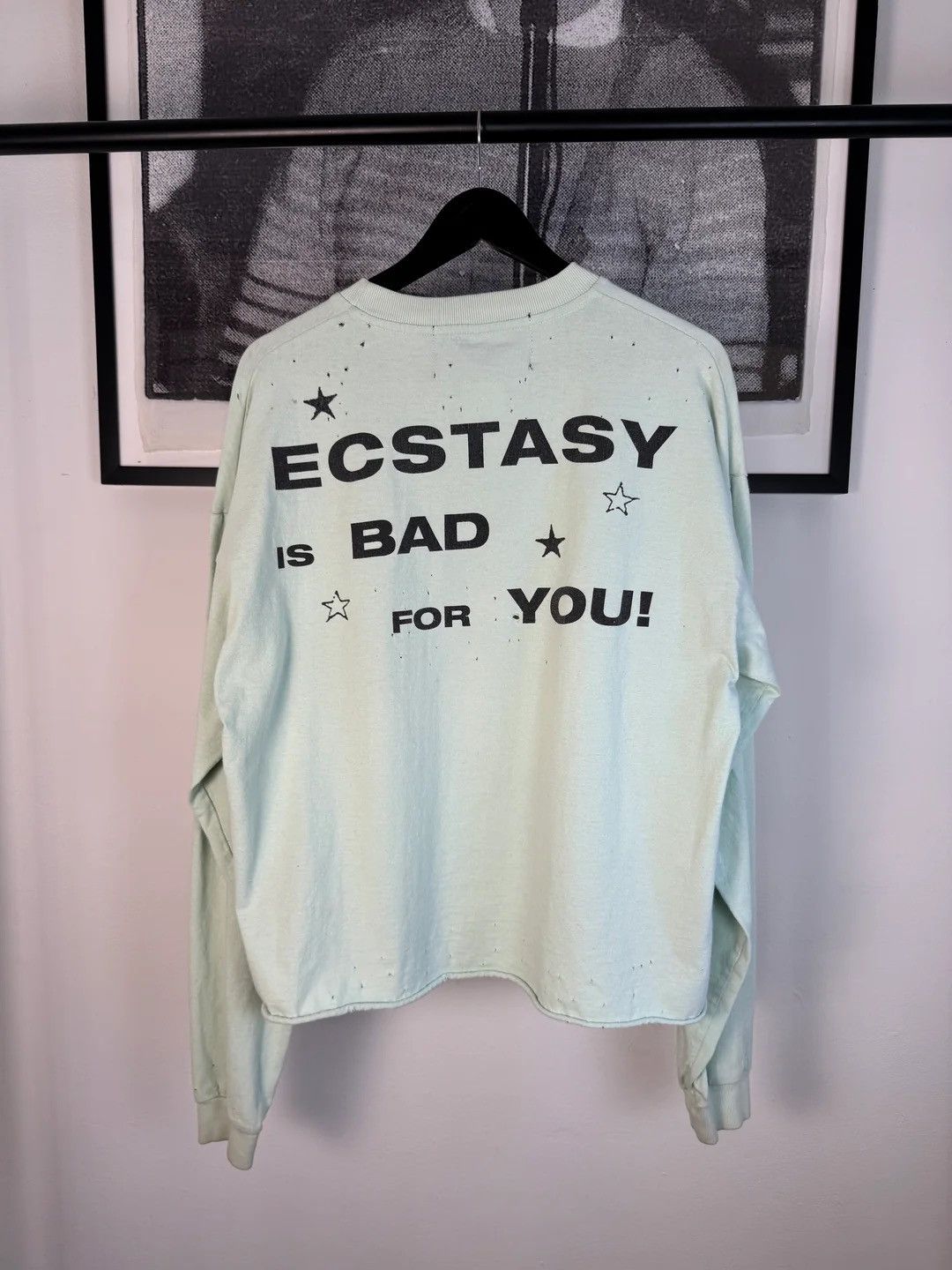 Enfants Riches Deprimes GRAIL 🚭 1/25 DAFT PUNK "ECSTASY IS BAD FOR YOU" LONGSLEEVE Size US S / EU 44-46 / 1 - 3 Thumbnail