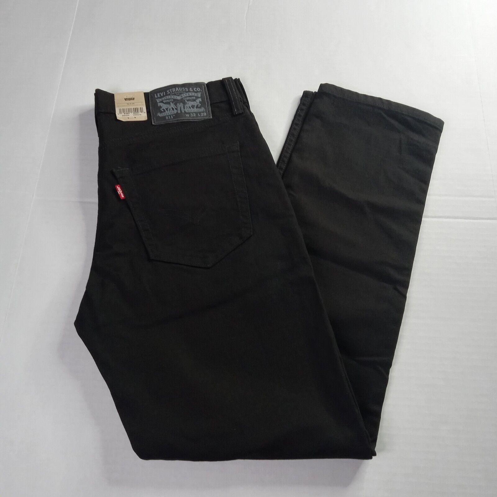 Levi's Levi's 511 Slim Fit Jeans Men's 32x29 Black Stretch Slim Size US 32 / EU 48 - 1 Thumbnail