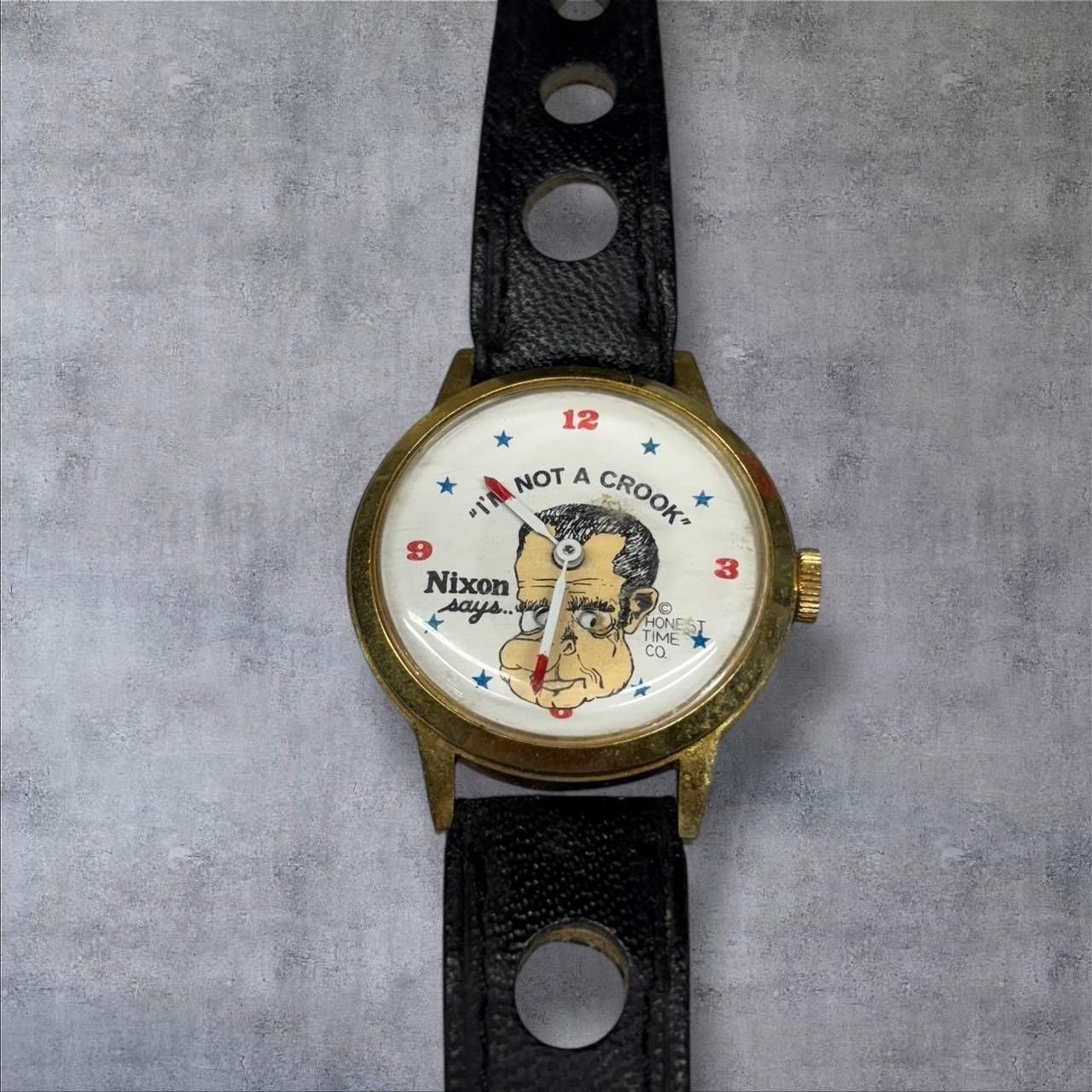1970s Vintage Richard Nixon Watch