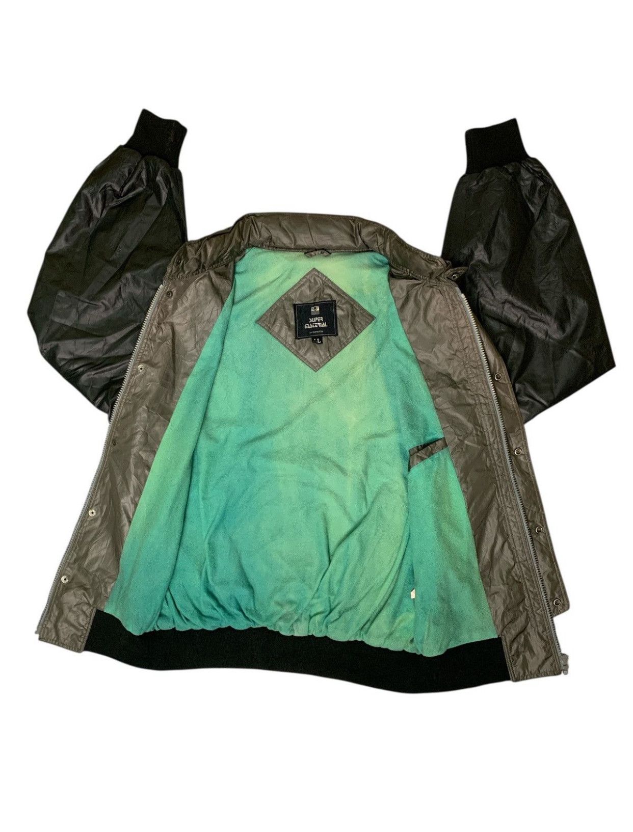 Japanese Brand Rare Design Super Material By Gretna Club Zipper Jackets Size US L / EU 52-54 / 3 - 3 Thumbnail