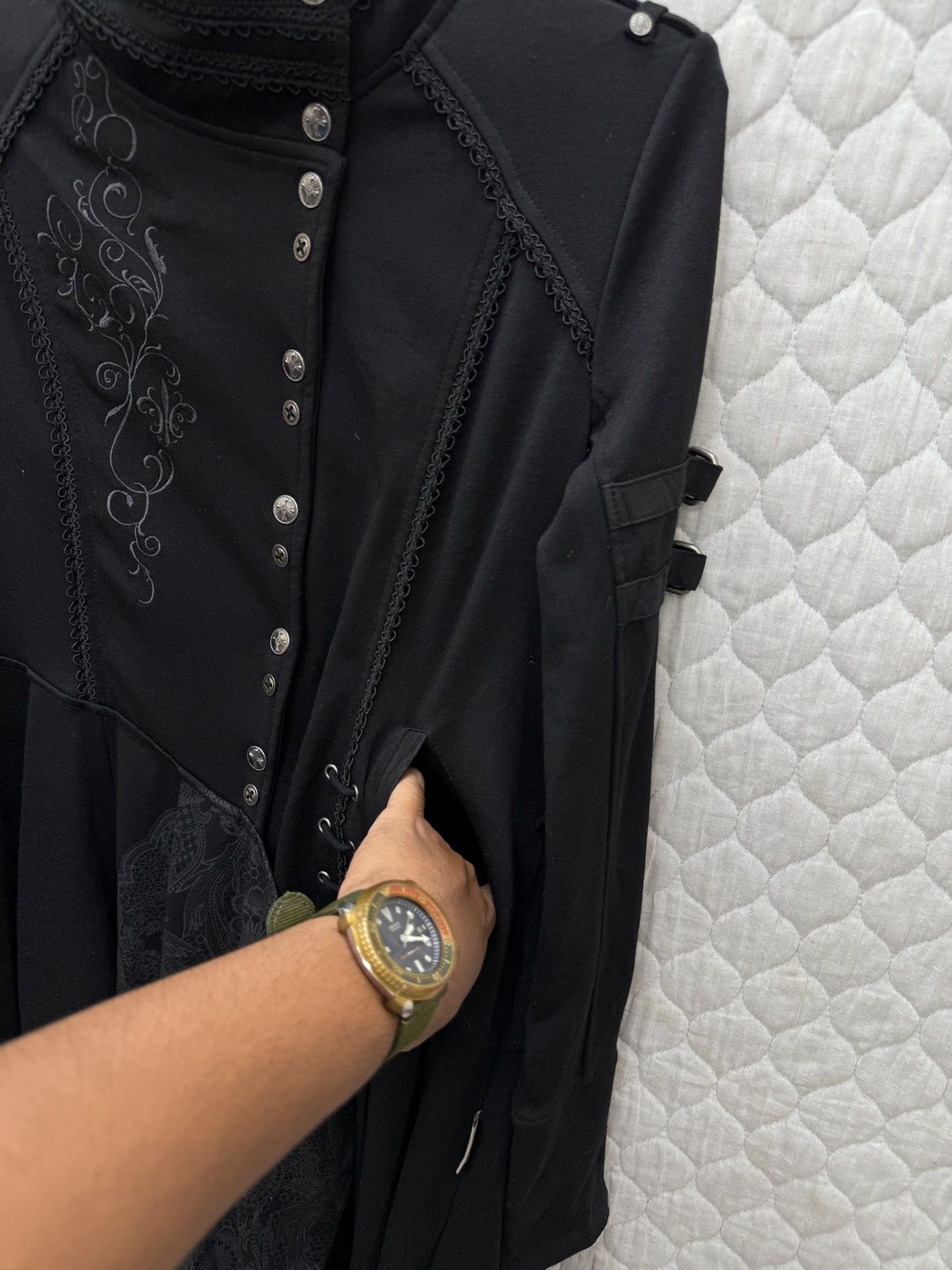 14th Addiction 🔥🔥🔥ARCHIVE ROZEN KAVALIER PUNK GOTH JACKET Size M / US 6-8 / IT 42-44 - 16 Thumbnail
