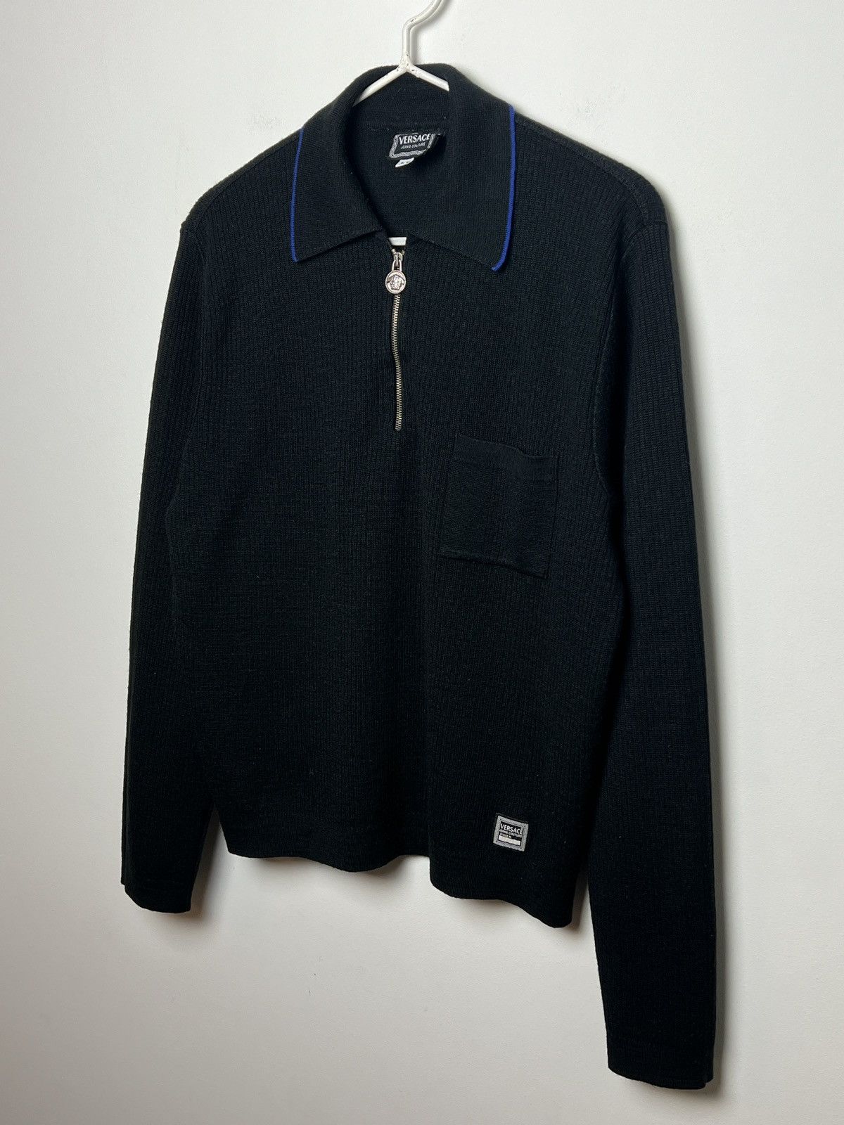 Versace versace y2k gentle wool smart sweater Size US M / EU 48-50 / 2 - 2 Thumbnail