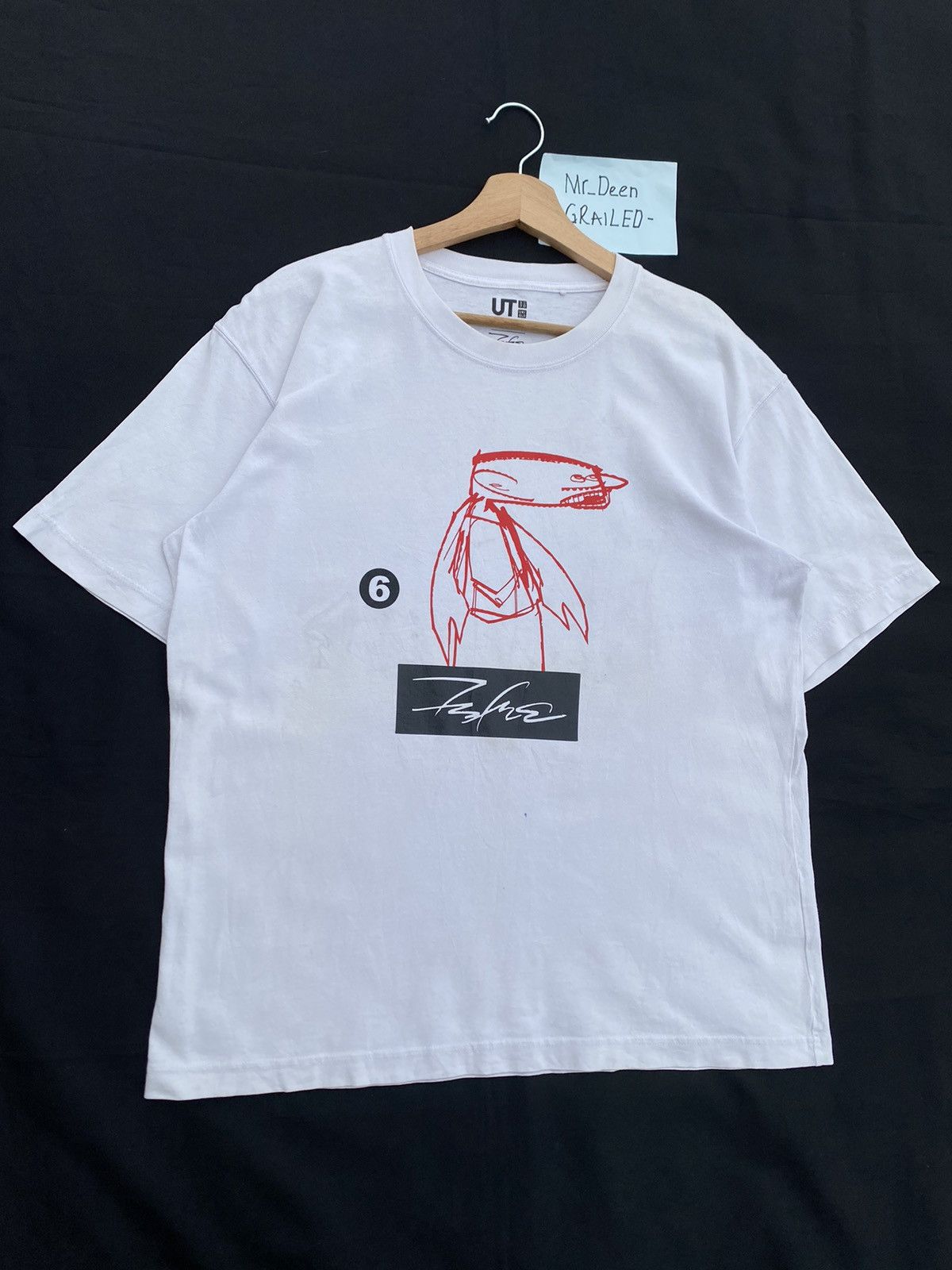 Rare Vintage Futura x Uniqlo Tshirt