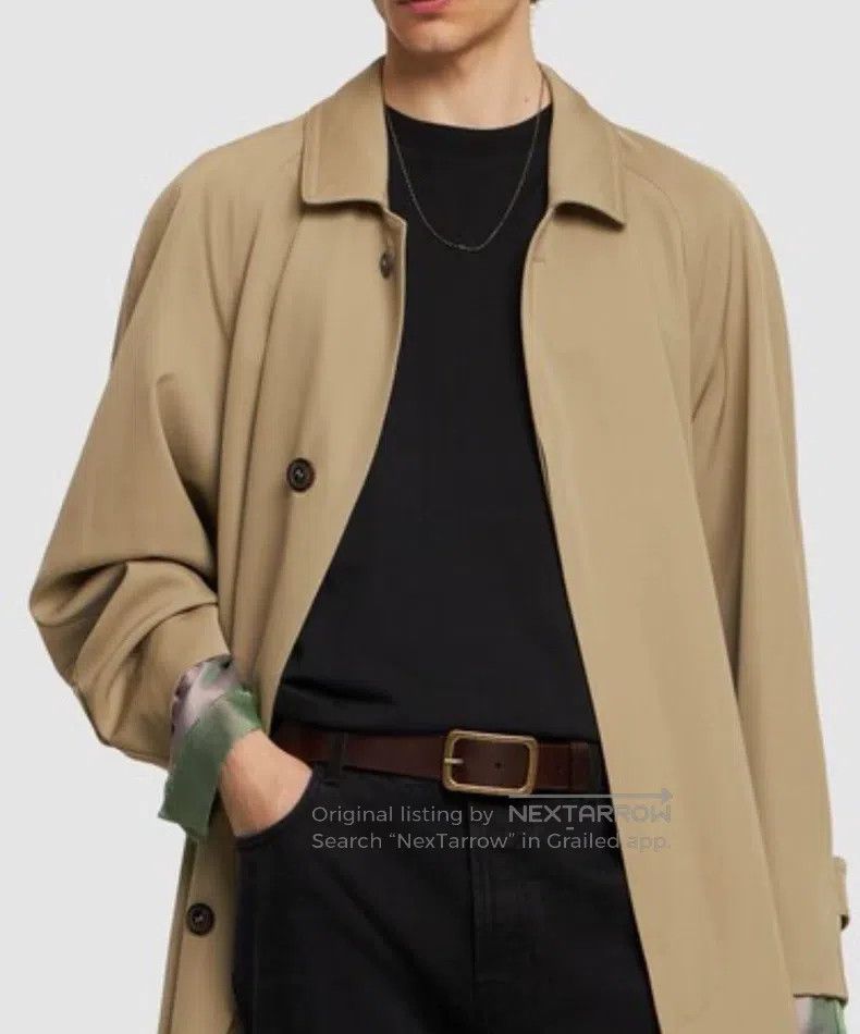 Dries Van Noten Dries Van Noten Distressed Brown Leather Buckle Belt Size ONE SIZE - 3 Thumbnail