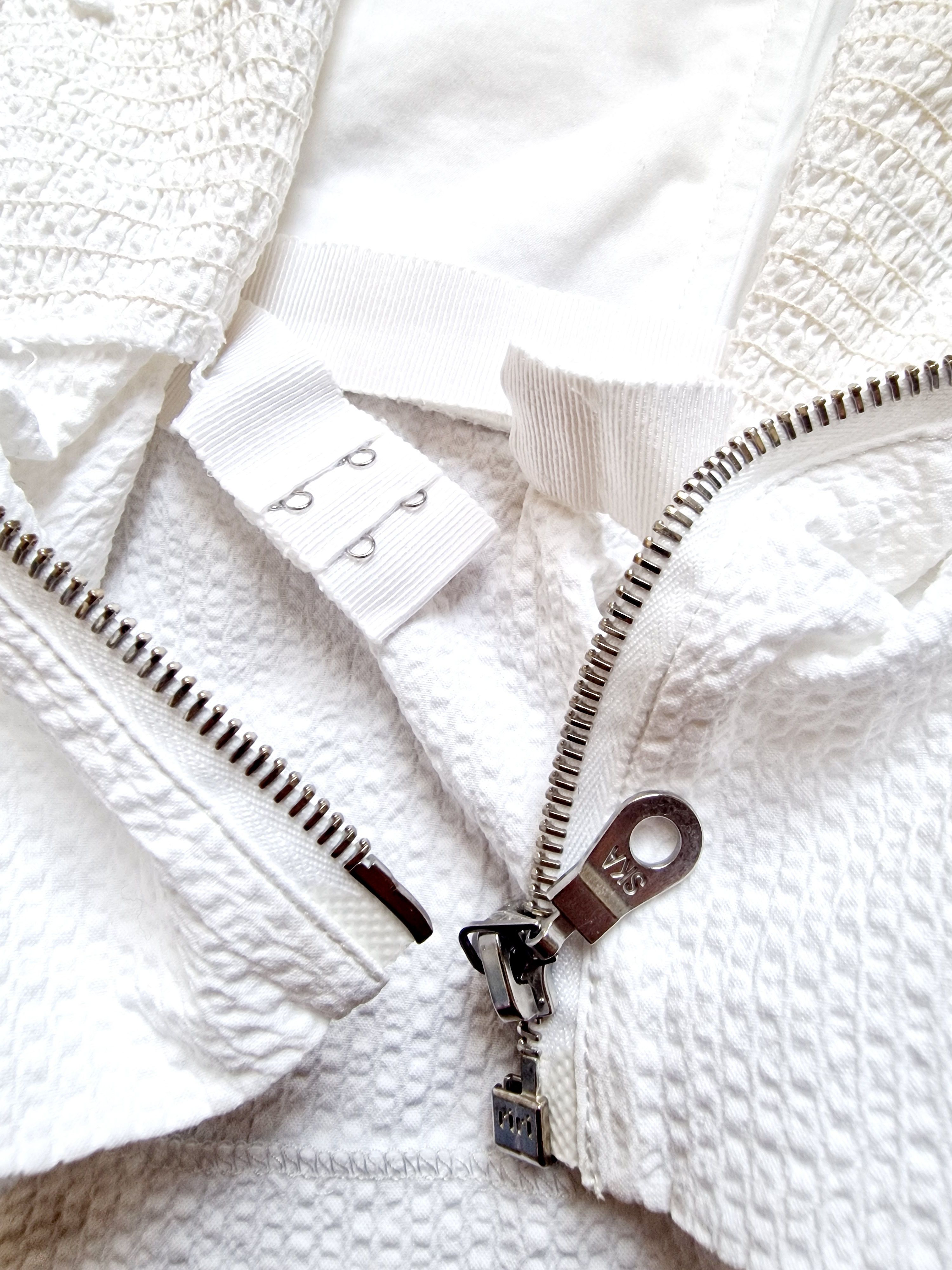 Prada Prada White Sport Vintage 80s Large Top Tee Corset Bustier Size L / US 10 / IT 46 - 11 Thumbnail