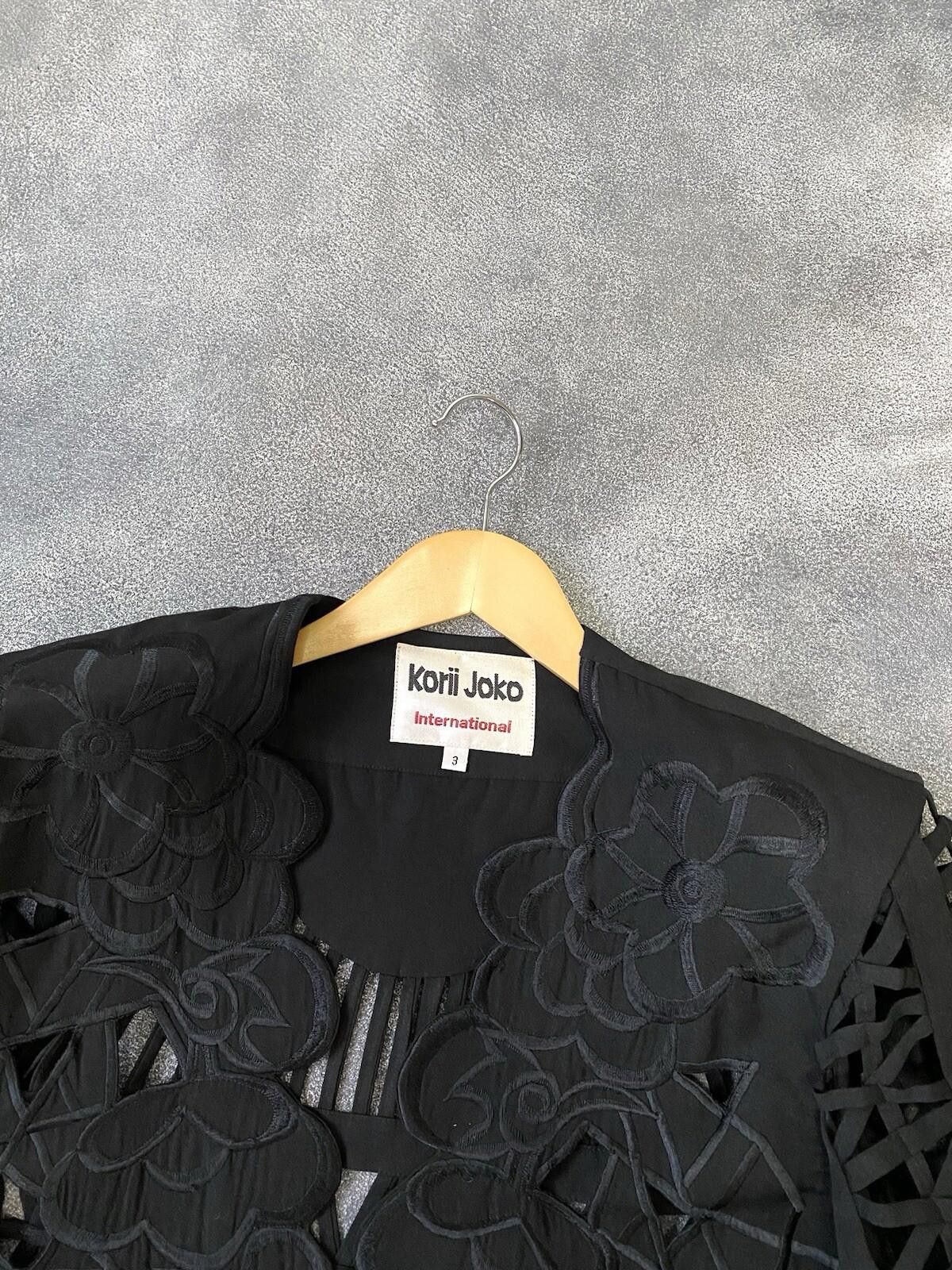 Other Korii Joko International Floral Embroidery Cropped Jacket Size M / US 6-8 / IT 42-44 - 8 Thumbnail