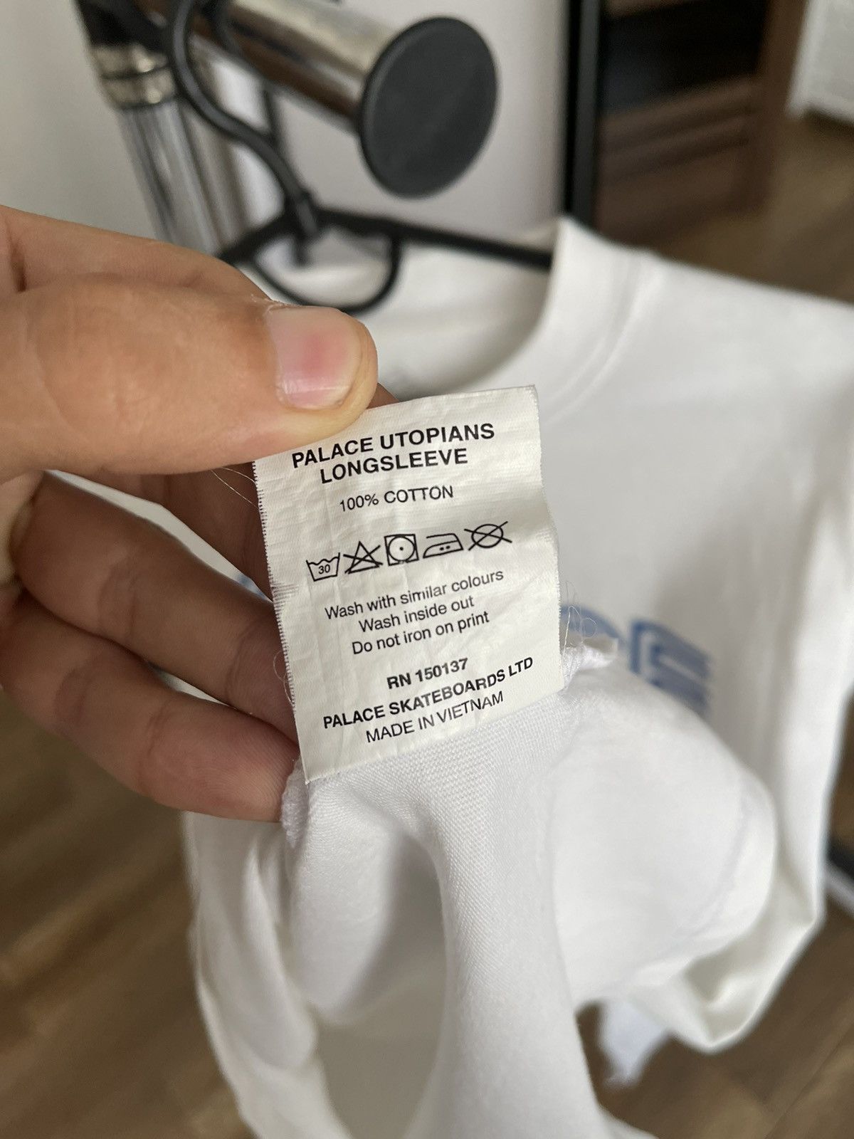 Palace Palace Utopians Long Sleeve T-Shirt Tee Big Logo Size US M / EU 48-50 / 2 - 12 Thumbnail