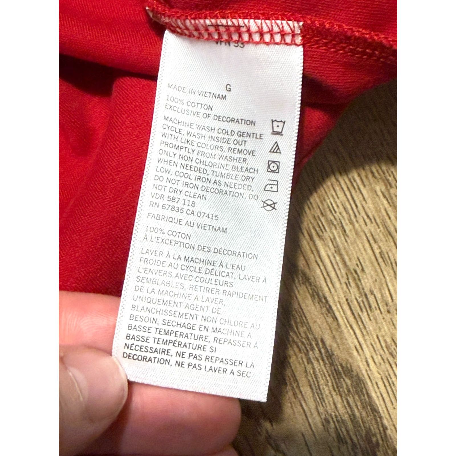 Nautica Nautica Polo Shirt Men's Large Red Short Sleeve Stretch Casual Size US L / EU 52-54 / 3 - 6 Thumbnail
