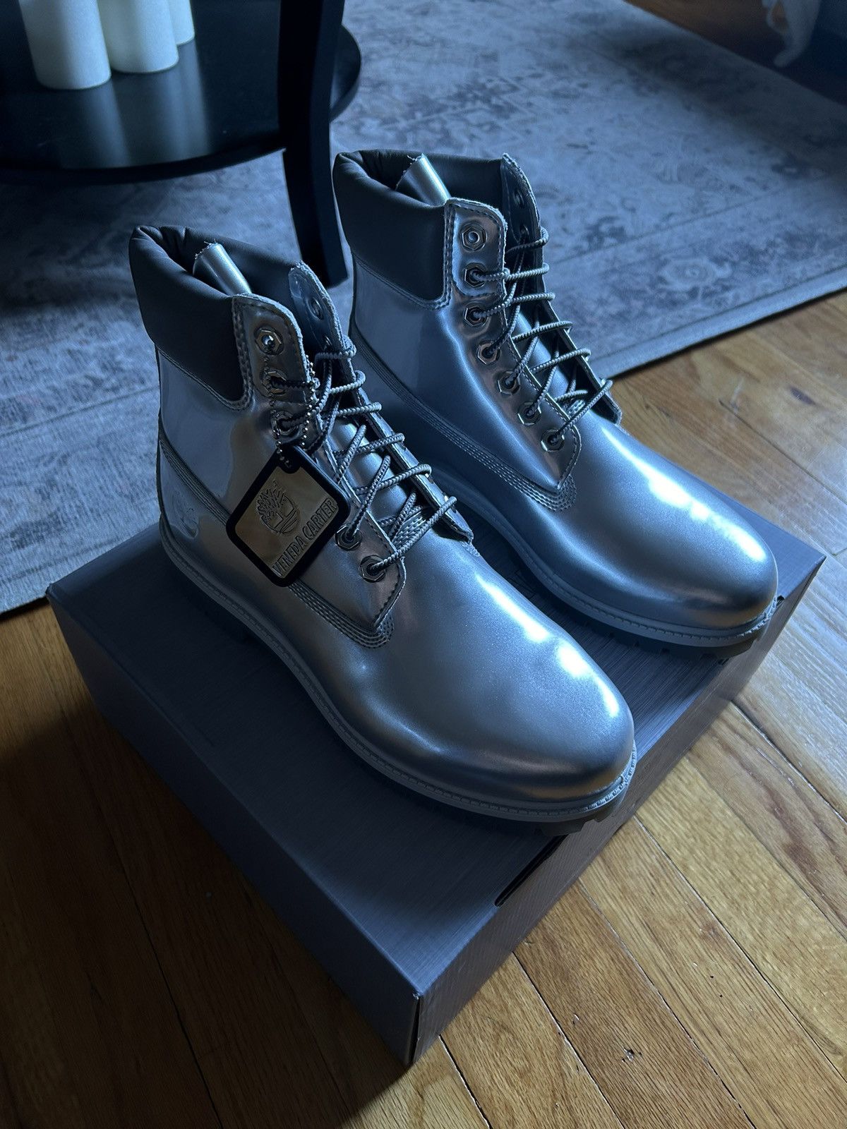 Timberland VENEDA CARTER X TIMBERLAND SILVER SURFERS 🛸 Size US 8.5 / EU 41-42 - 3 Thumbnail