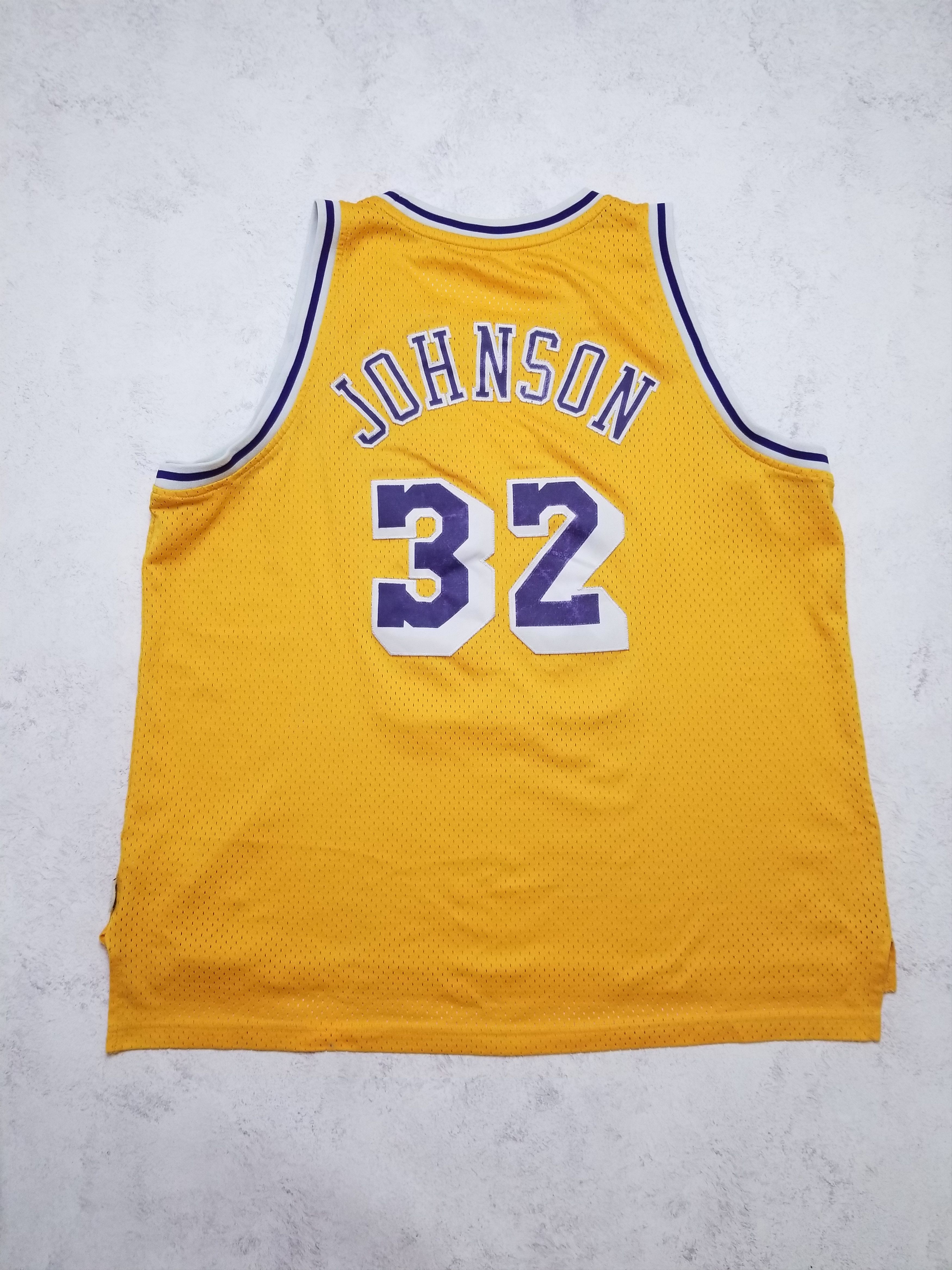 Adidas Magic Johnson LA Lakers NBA Jersey Hardwood Classics Size US XXL / EU 58 / 5 - 2 Thumbnail
