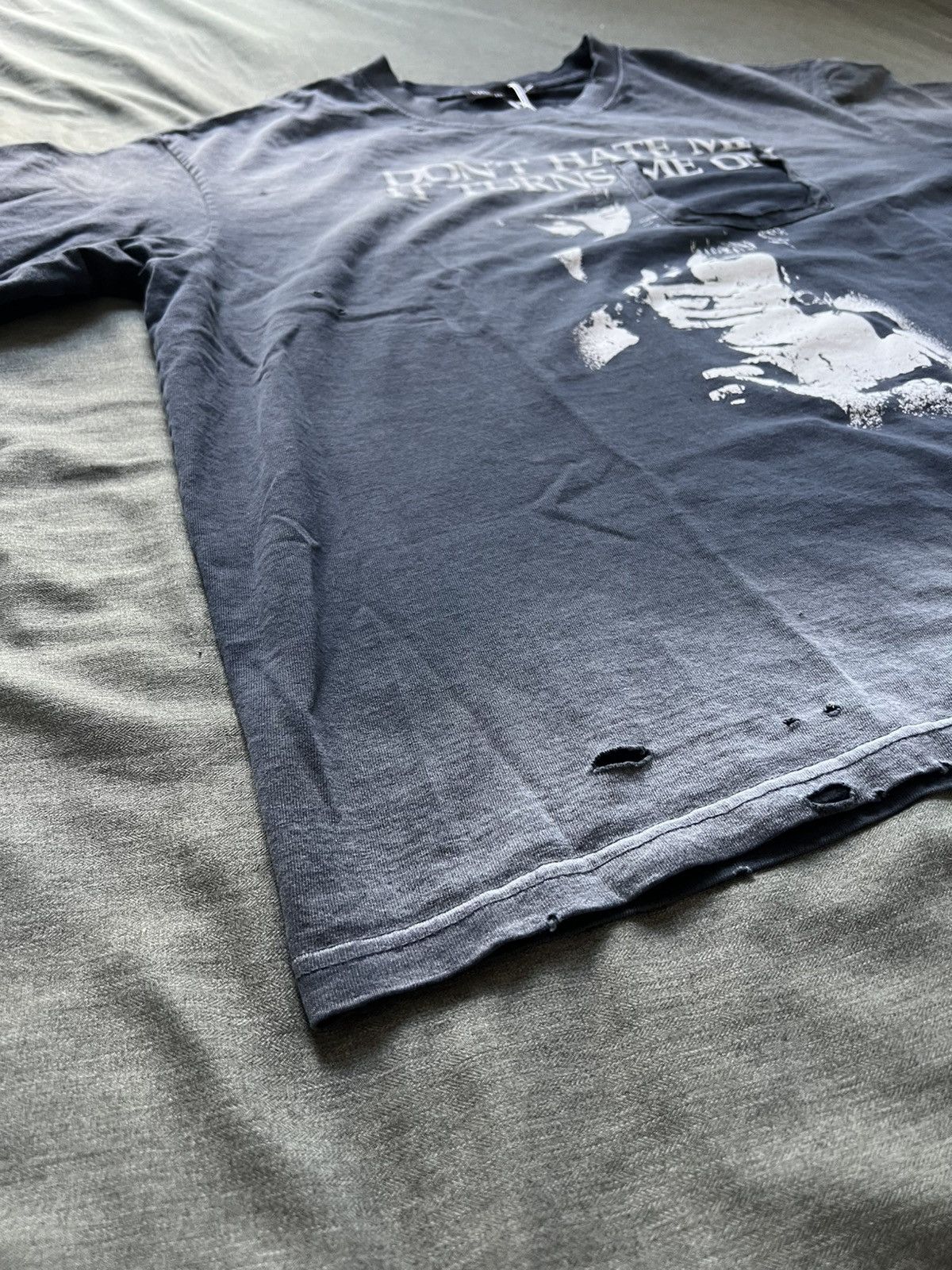 PROJECT G/R Project GR Locally Hated Washed T Shirt Size 2 Size US M / EU 48-50 / 2 - 5 Thumbnail