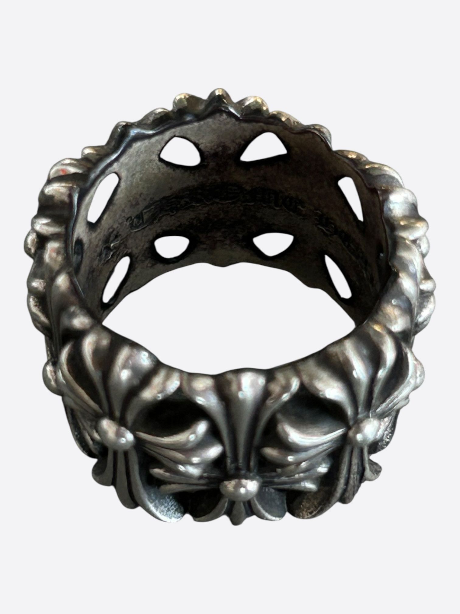 Chrome Hearts Chrome Hearts Silver Cemetery Ring Size ONE SIZE - 6 Thumbnail