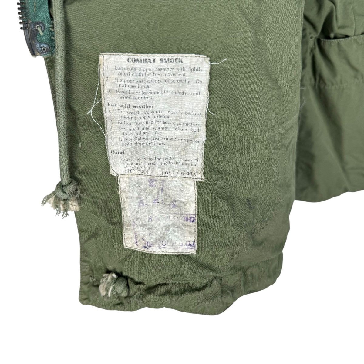 Vintage ❄️OG COMBAT SMOCK 1960s BRITISH ARMY JACKET Size US M / EU 48-50 / 2 - 9 Thumbnail