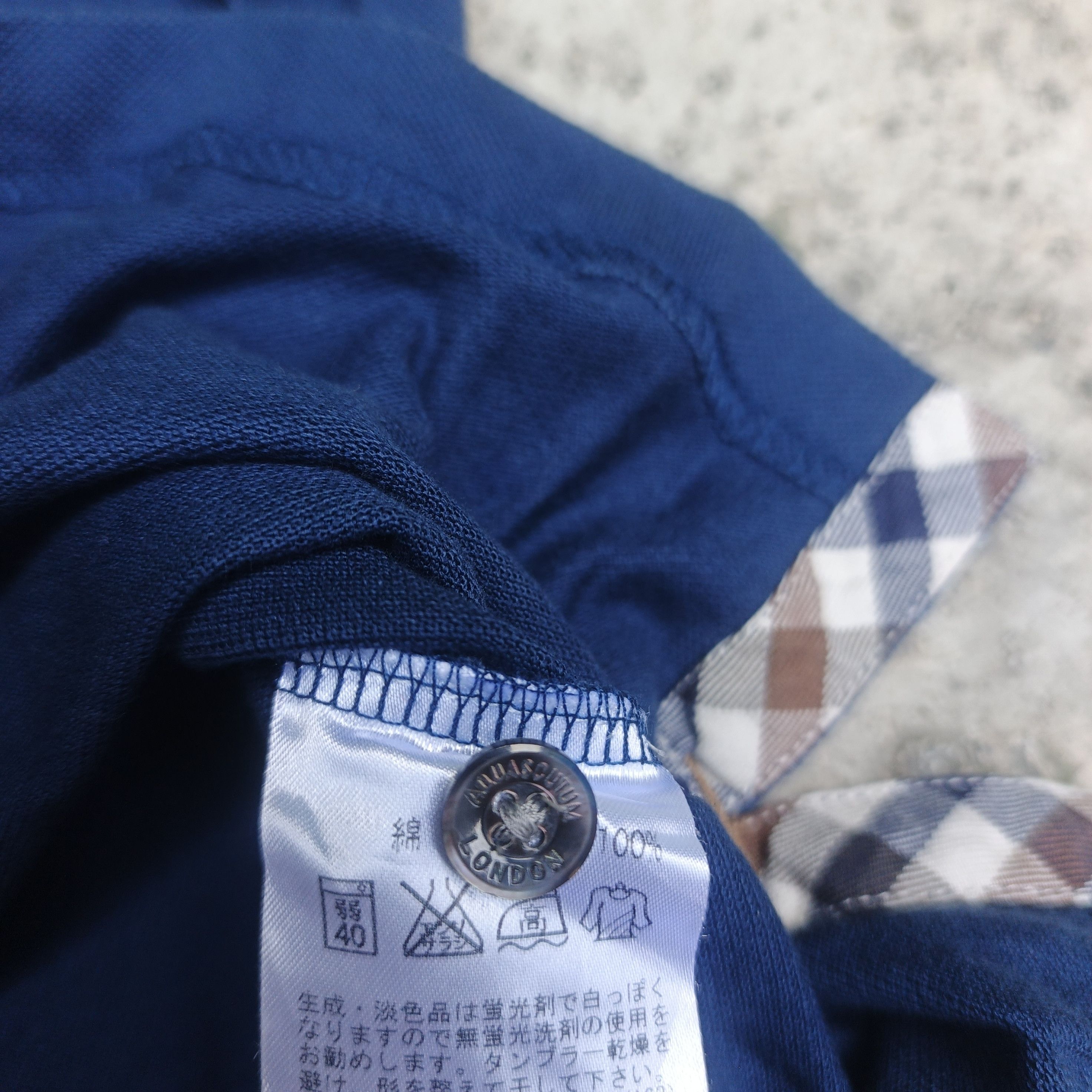 Aquascutum Aquascutum poloshirt vintage Size US L / EU 52-54 / 3 - 5 Thumbnail