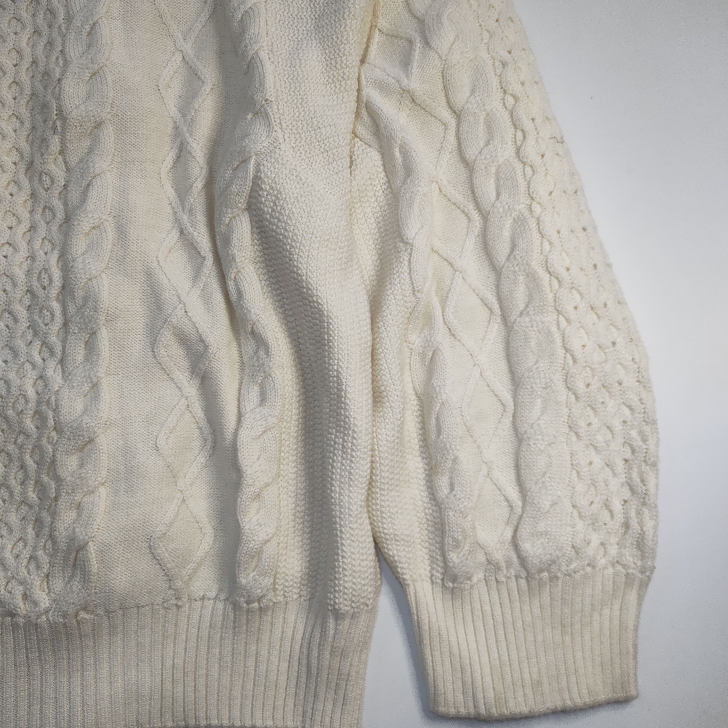 Y/Project NEW Y/PROJECT Oversized Wool Blend Sweater in Cream Size US M / EU 48-50 / 2 - 25 Thumbnail