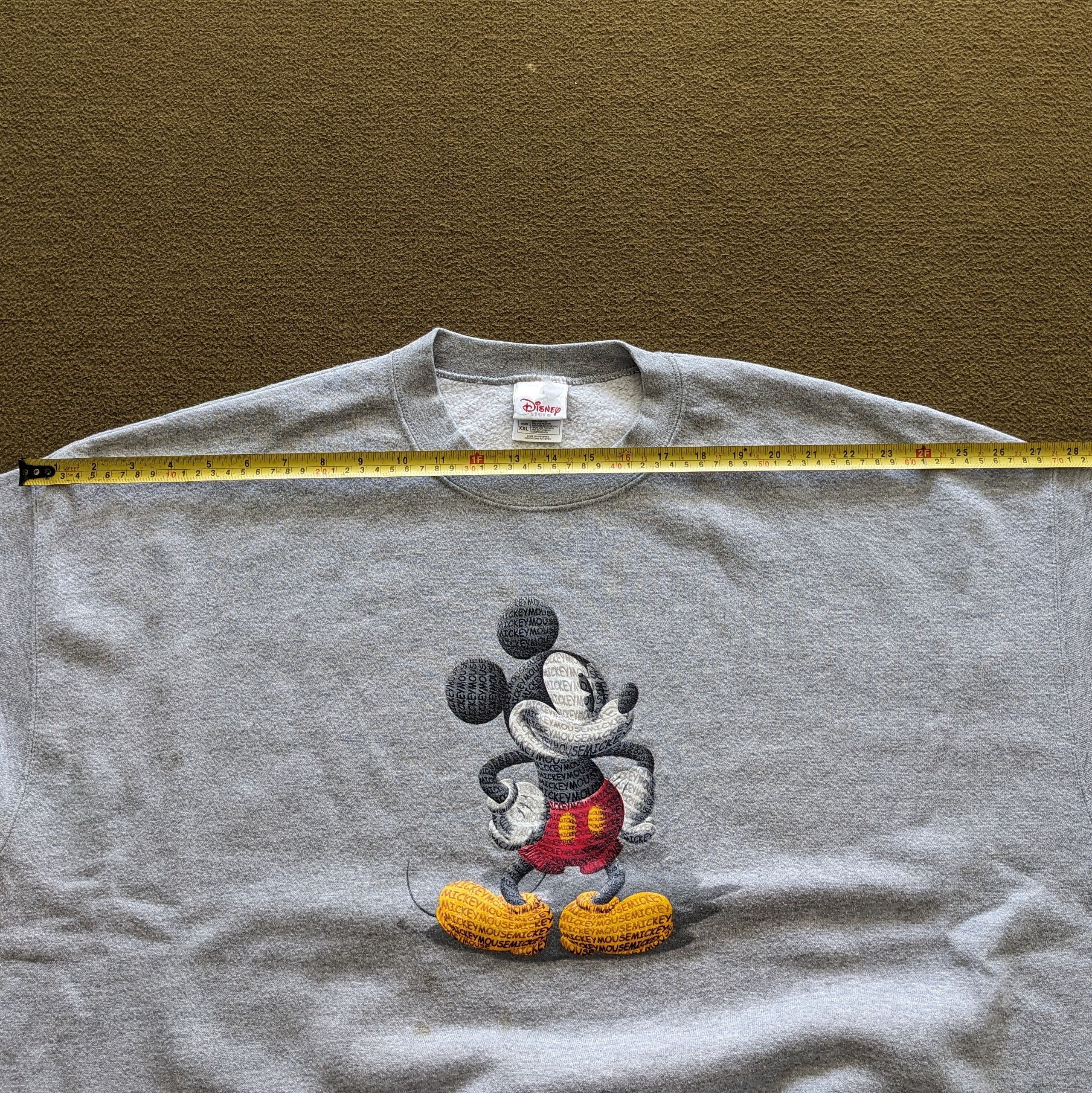Vintage Vintage Mickey Mouse Disney's Cartoon T-shirt Size US XXL / EU 58 / 5 - 5 Thumbnail