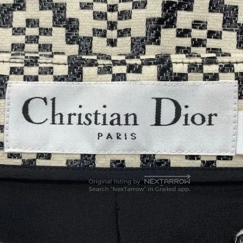 Dior Dior Cream Cotton Women's Jacket . Size L / US 10 / IT 46 - 3 Thumbnail