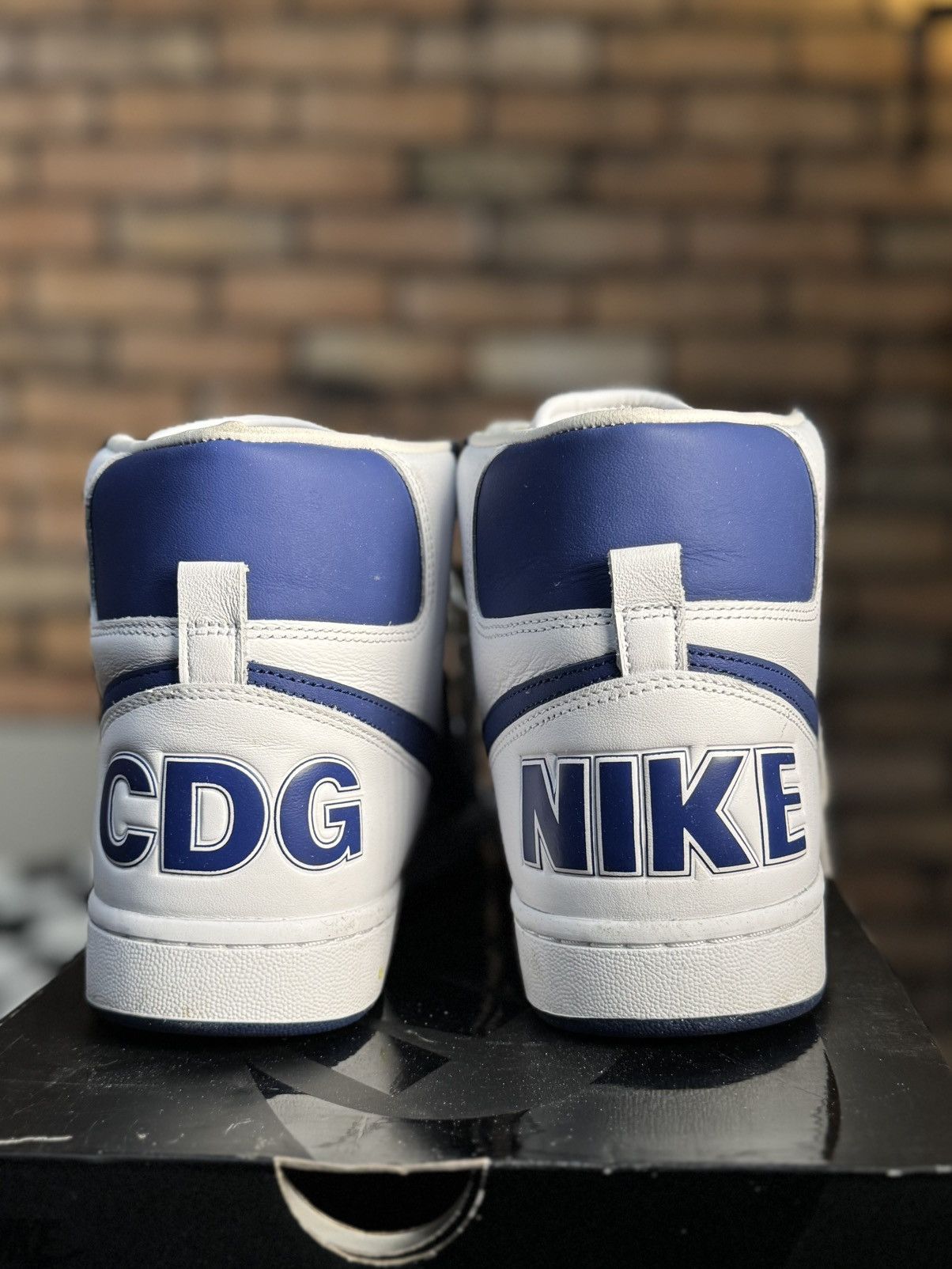 Comme des Garcons Homme Plus × Nike CDG NIKE DOVER STREET MARKET DSM TERMINATOR BLUE SNEAKERS Size US 10 / EU 43 - 1 Thumbnail
