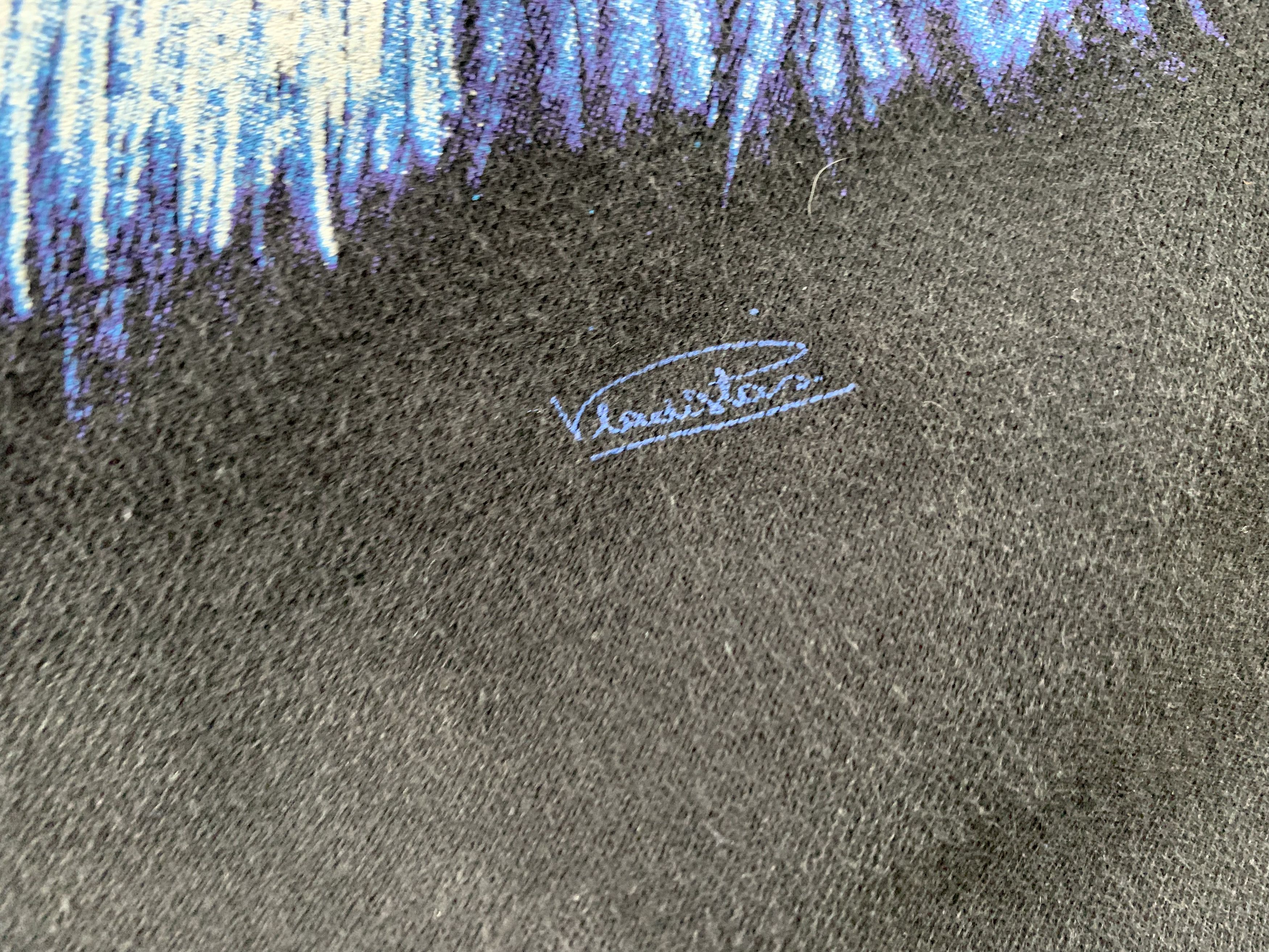 Designer × Vintage Vintage Zip It London Wolf Printed Hoodie Size US XXL / EU 58 / 5 - 7 Thumbnail